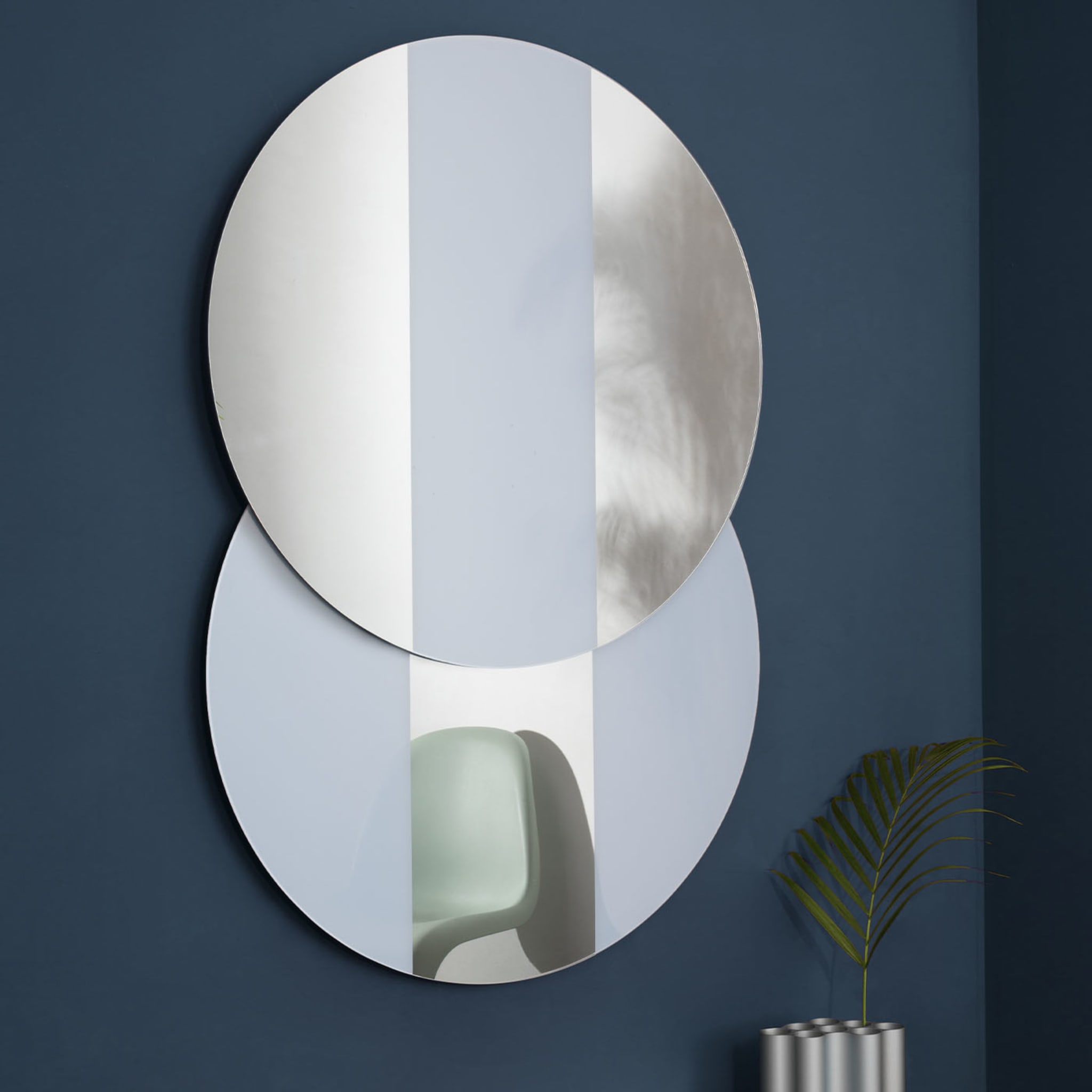 Espejo de pared azul grande Mimina  - Vista alternativa 1