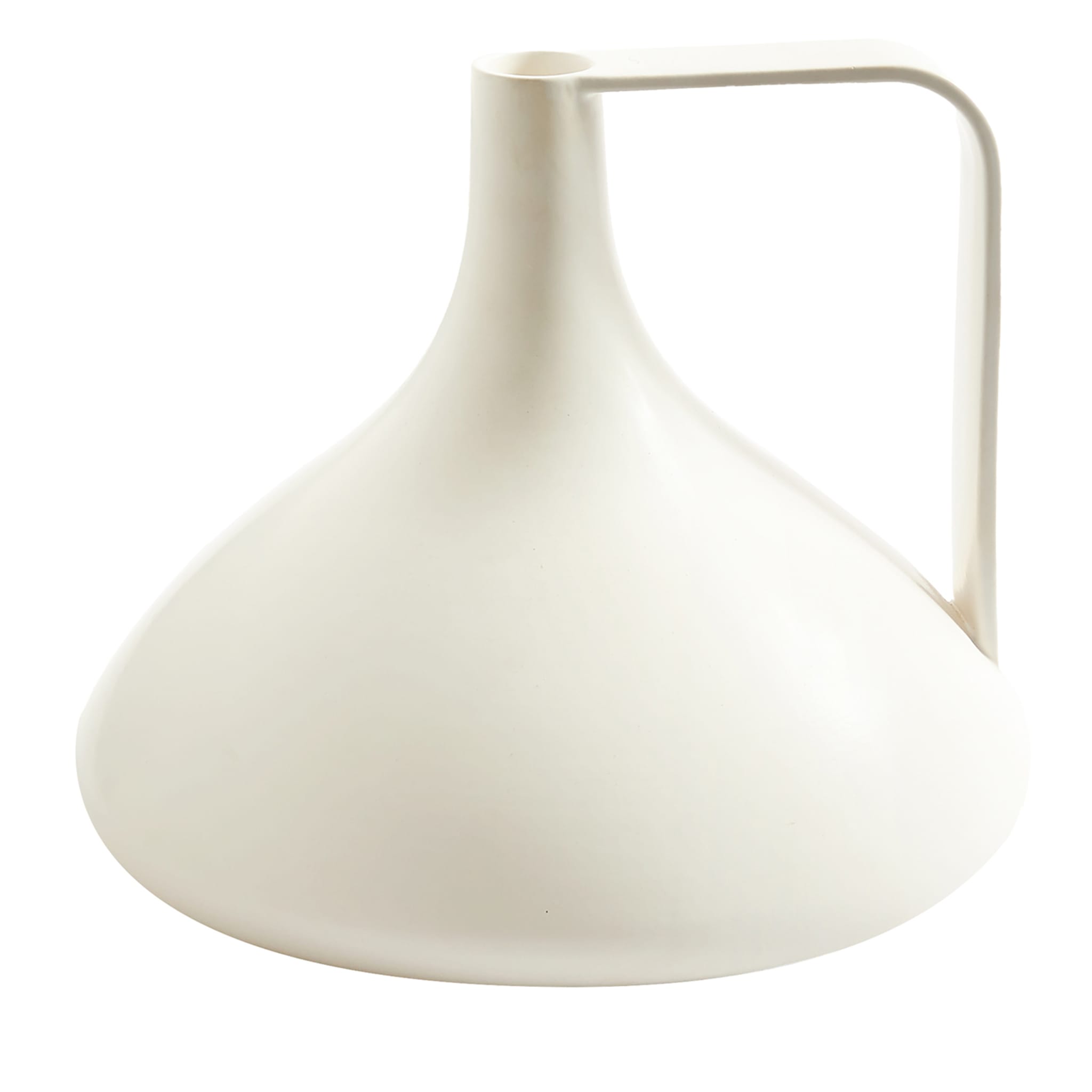 Hydria 4 Satin White Vase - Hauptansicht