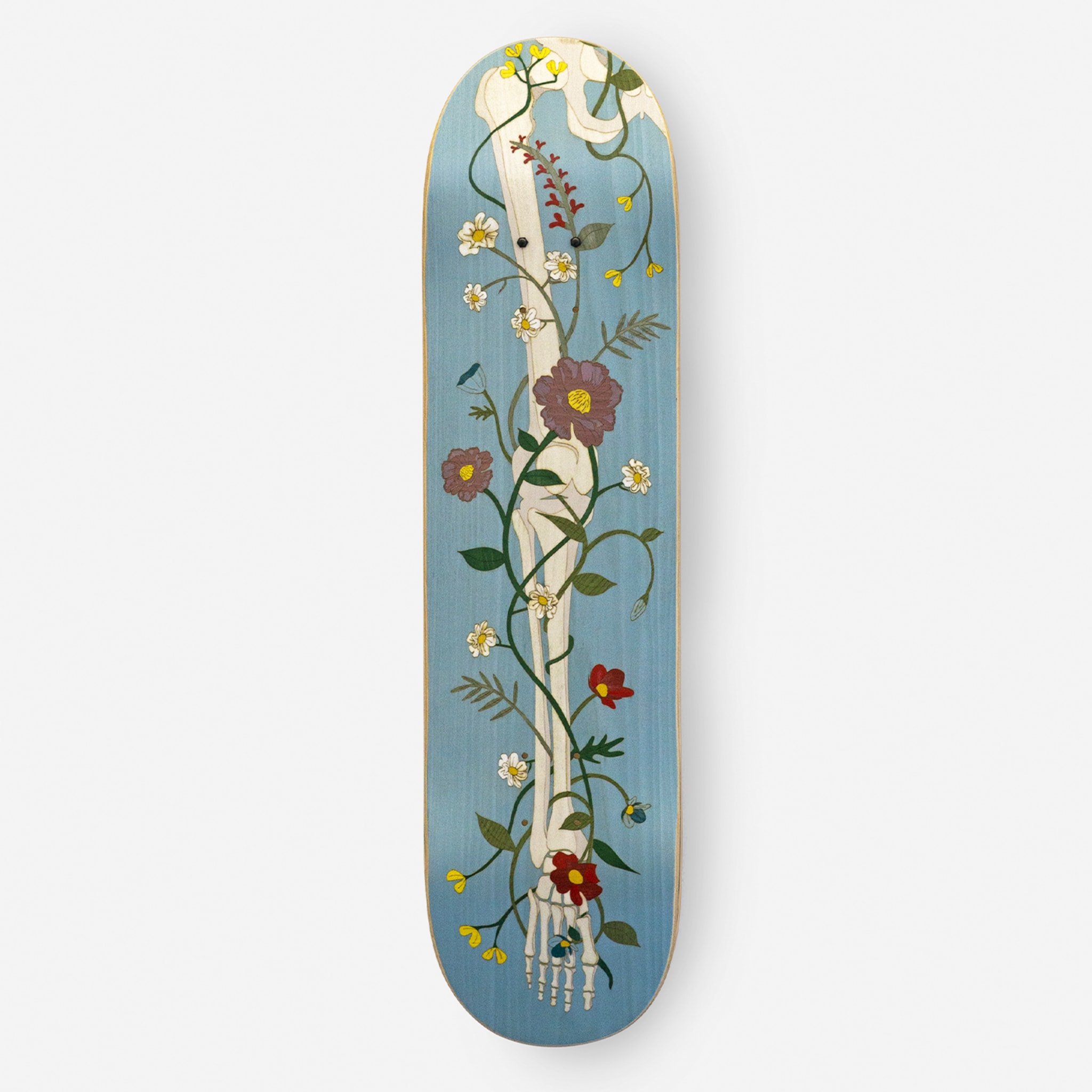 Life After Life Light-Blue Decorative Skateboard - Alternative view 2