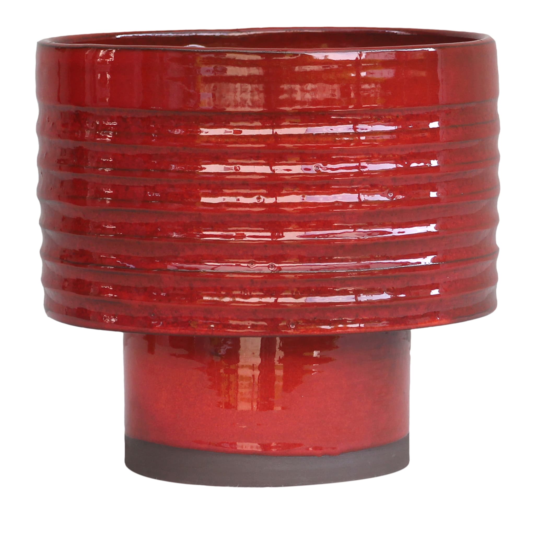 Grand vase rouge Torre - Vue principale