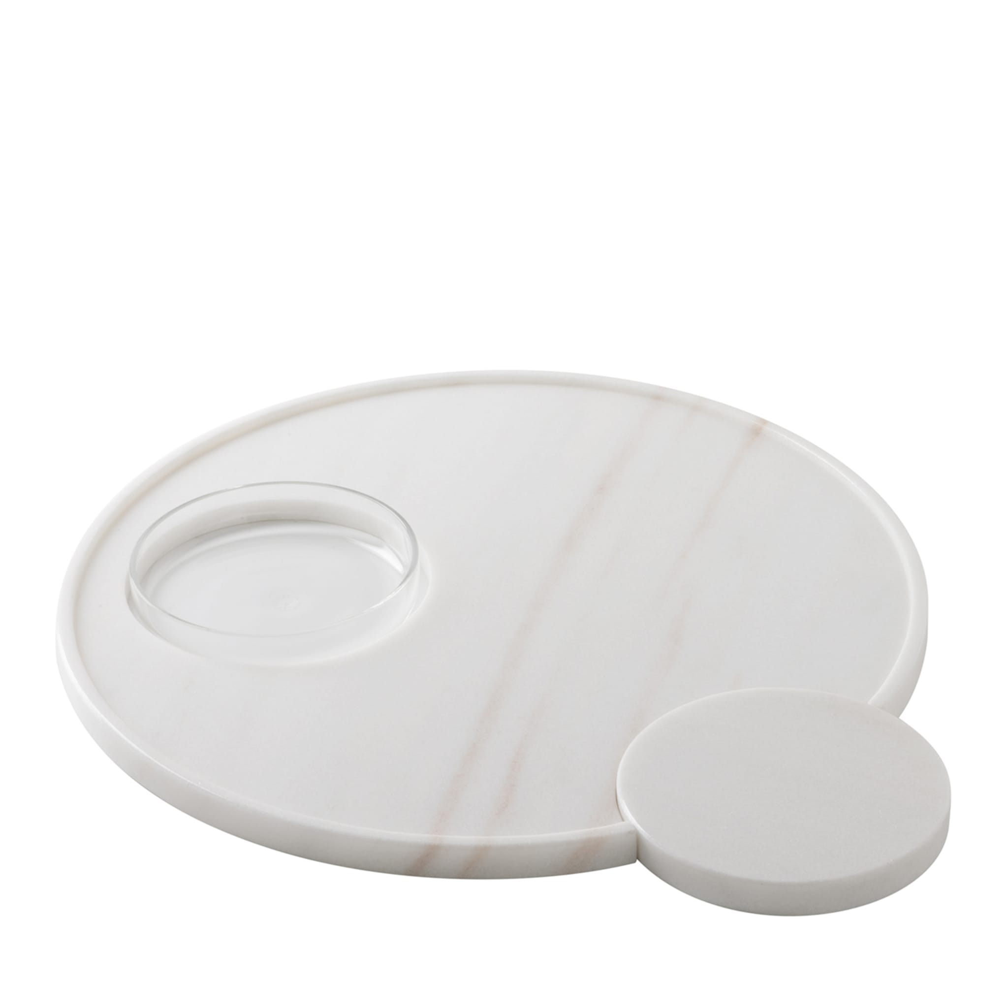 White Marble Living Tray Set #2 - Main view