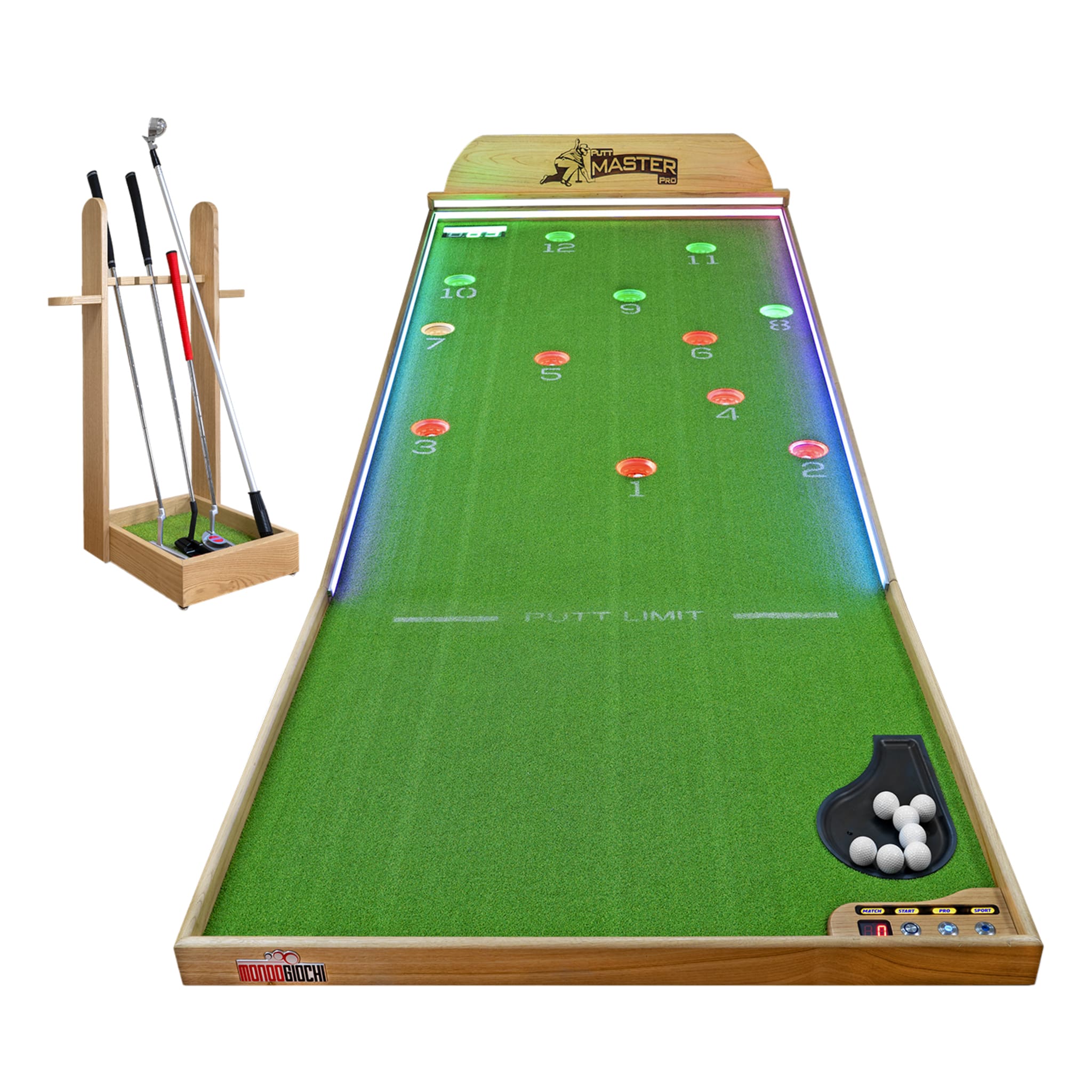 Putt Master Pro Beech Gaming Table - Main view