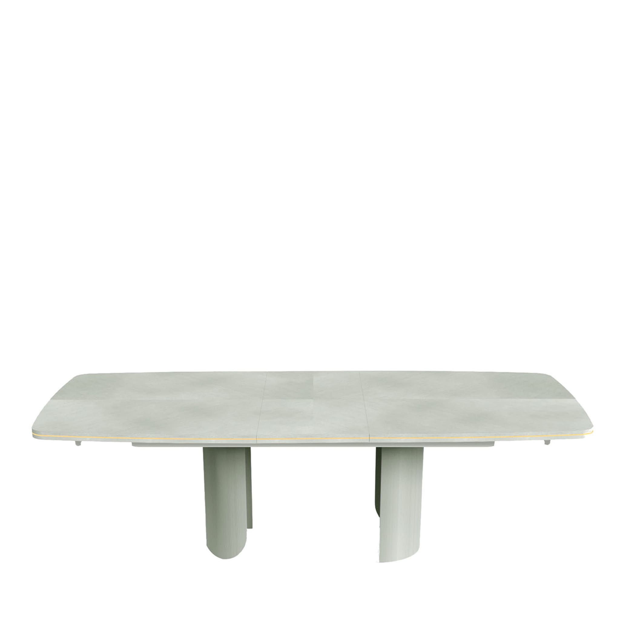 Edo Extendable Sage-Green Dining Table  - Main view
