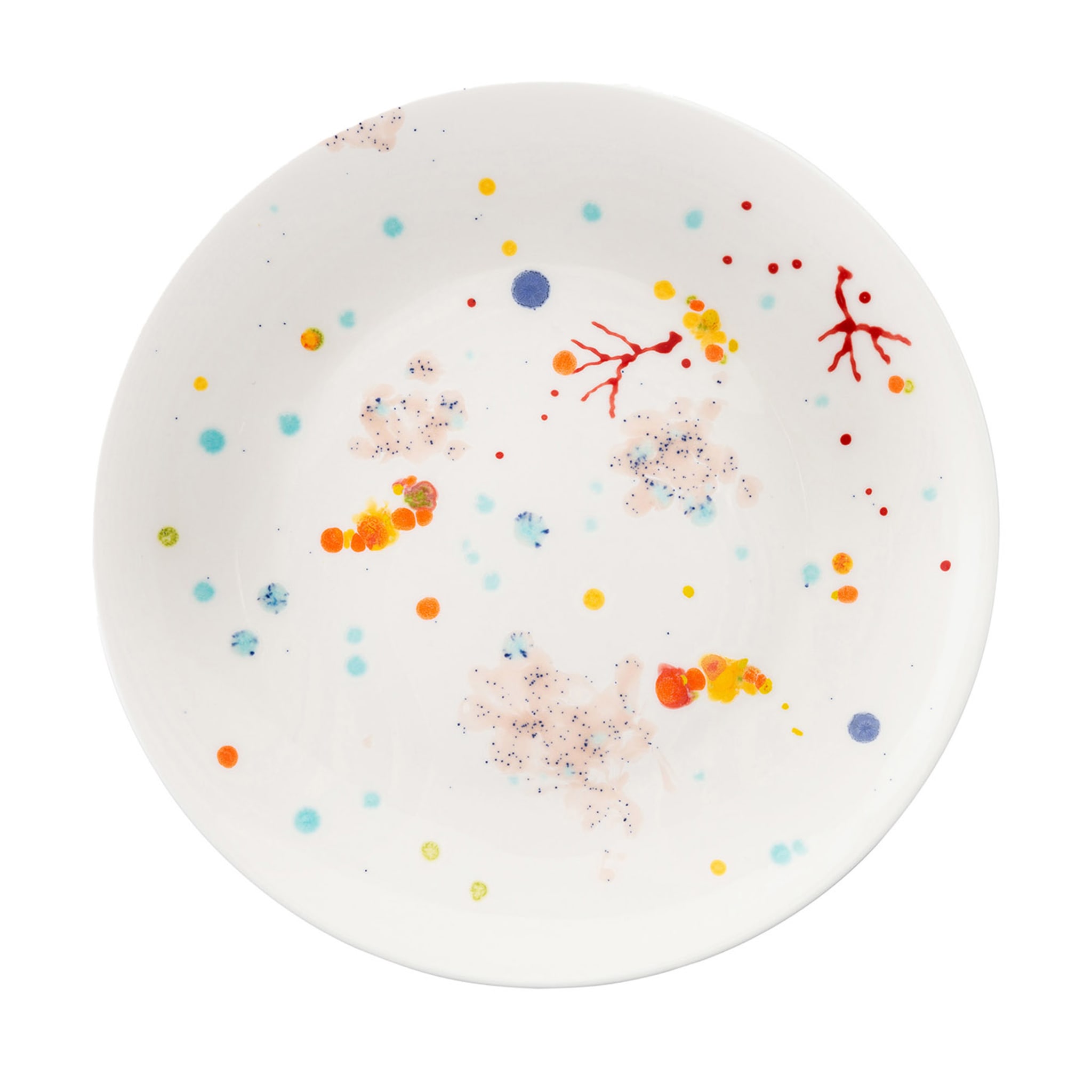 Seabed White Set of Two Dinner Coupe Plates  - Main view