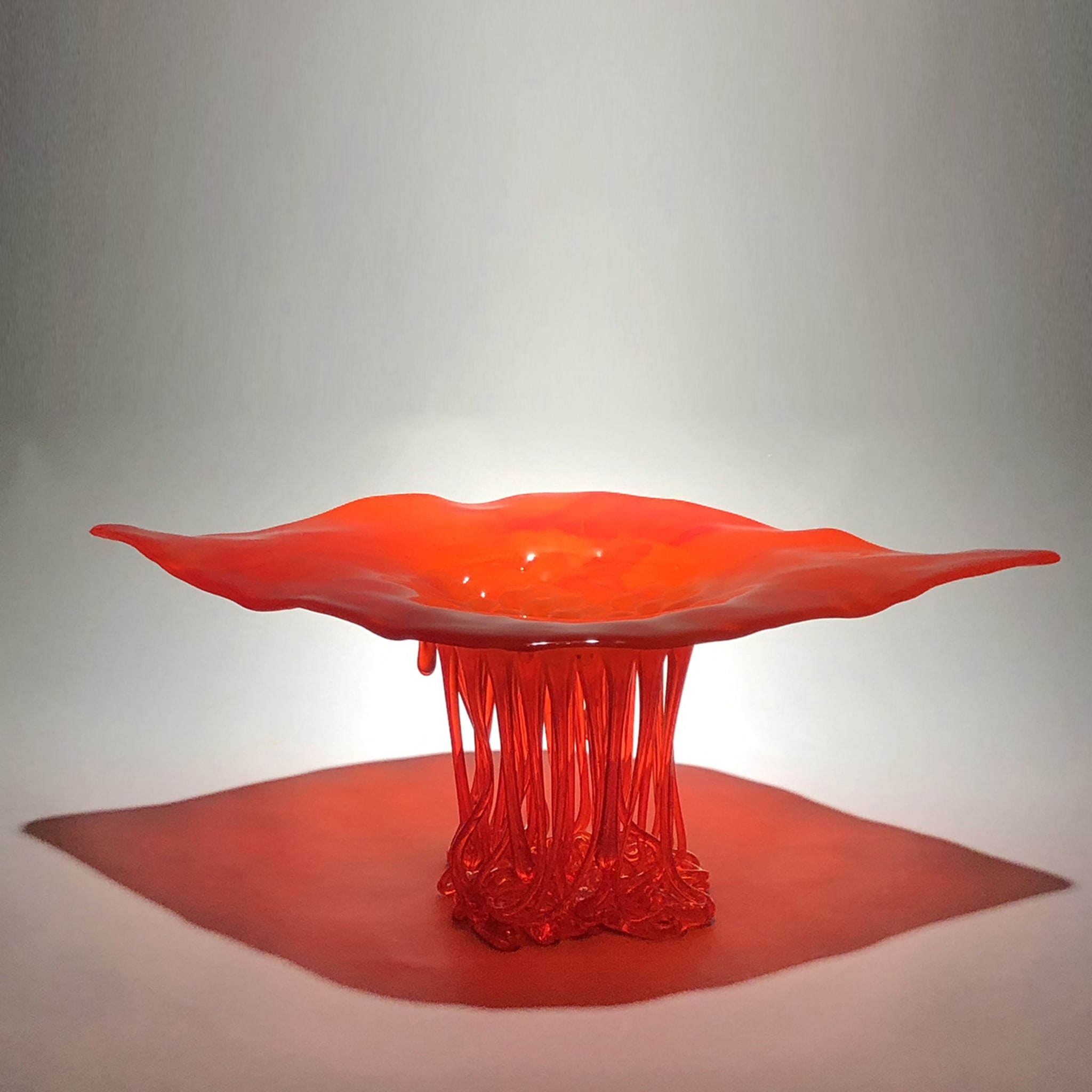 Tramonto Rosso Red Sculpture - Alternative view 1