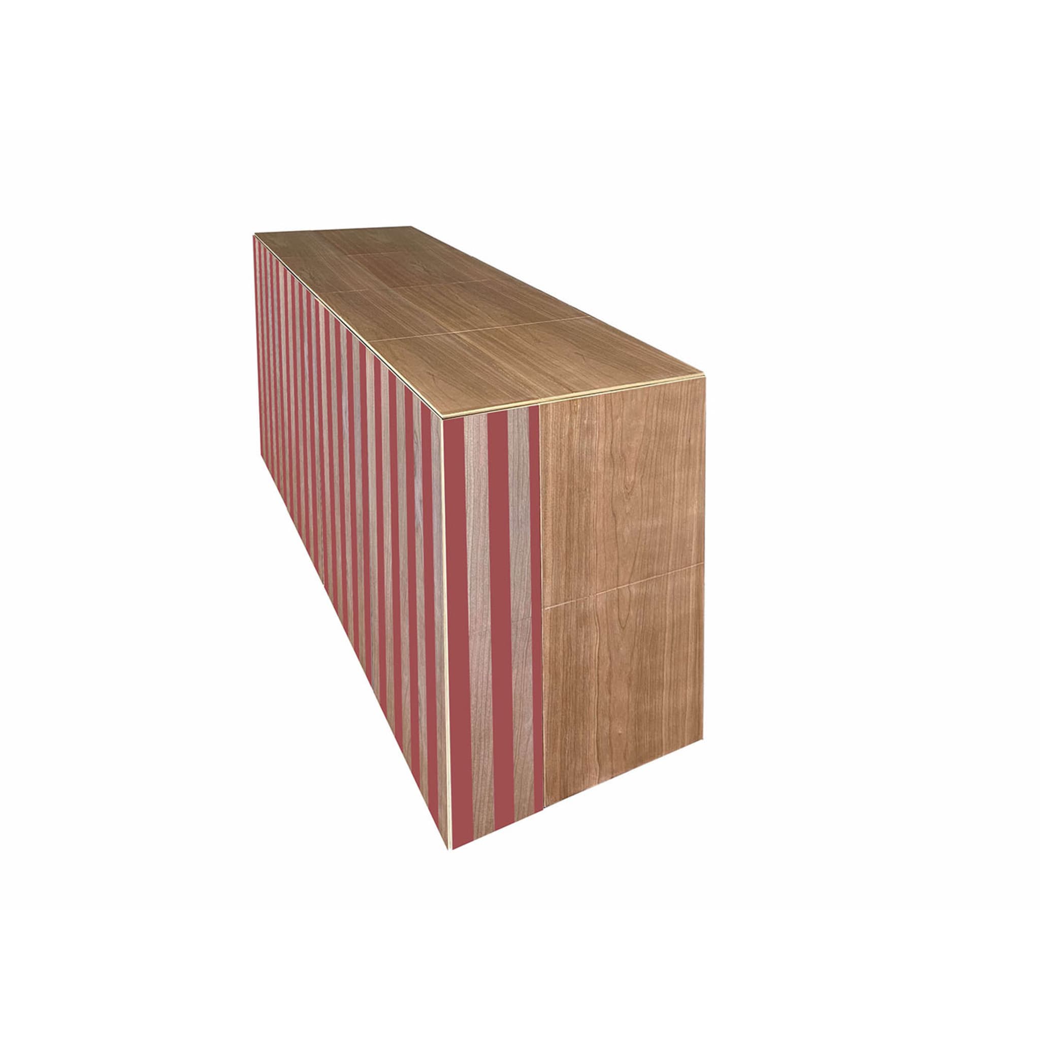 Md6 4-Door Striped Sideboard by Meccani Studio - Alternative view 2