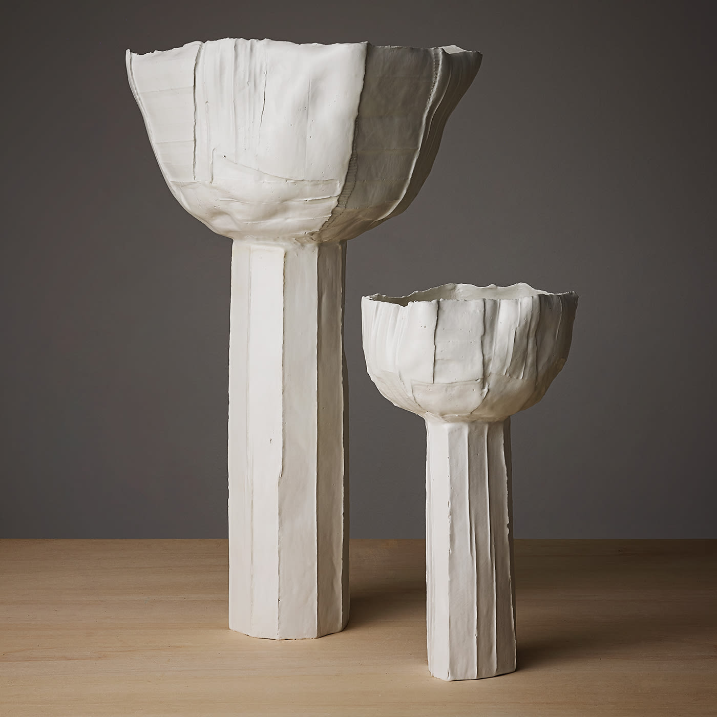 RANUNCOLO white vase #2 - Paola Paronetto