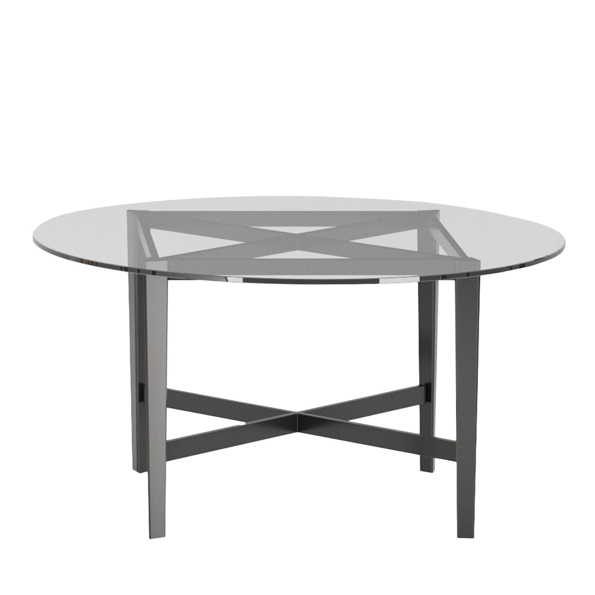 Runder Tisch aus Kristall Luigi Filippo von M. Laudani &amp; M. Romanelli - Hauptansicht