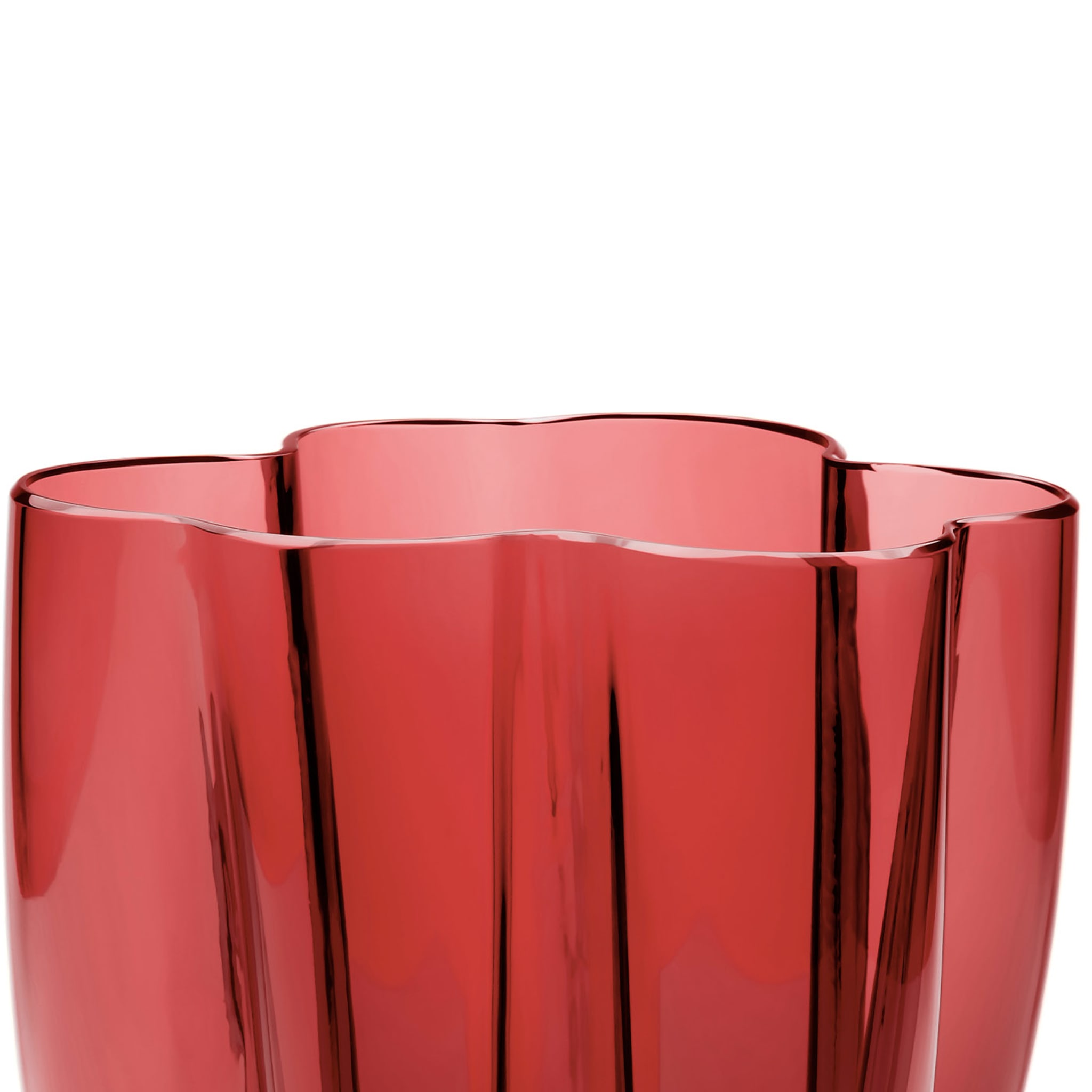 Petalo Oriental Red Small Vase - Alternative view 3