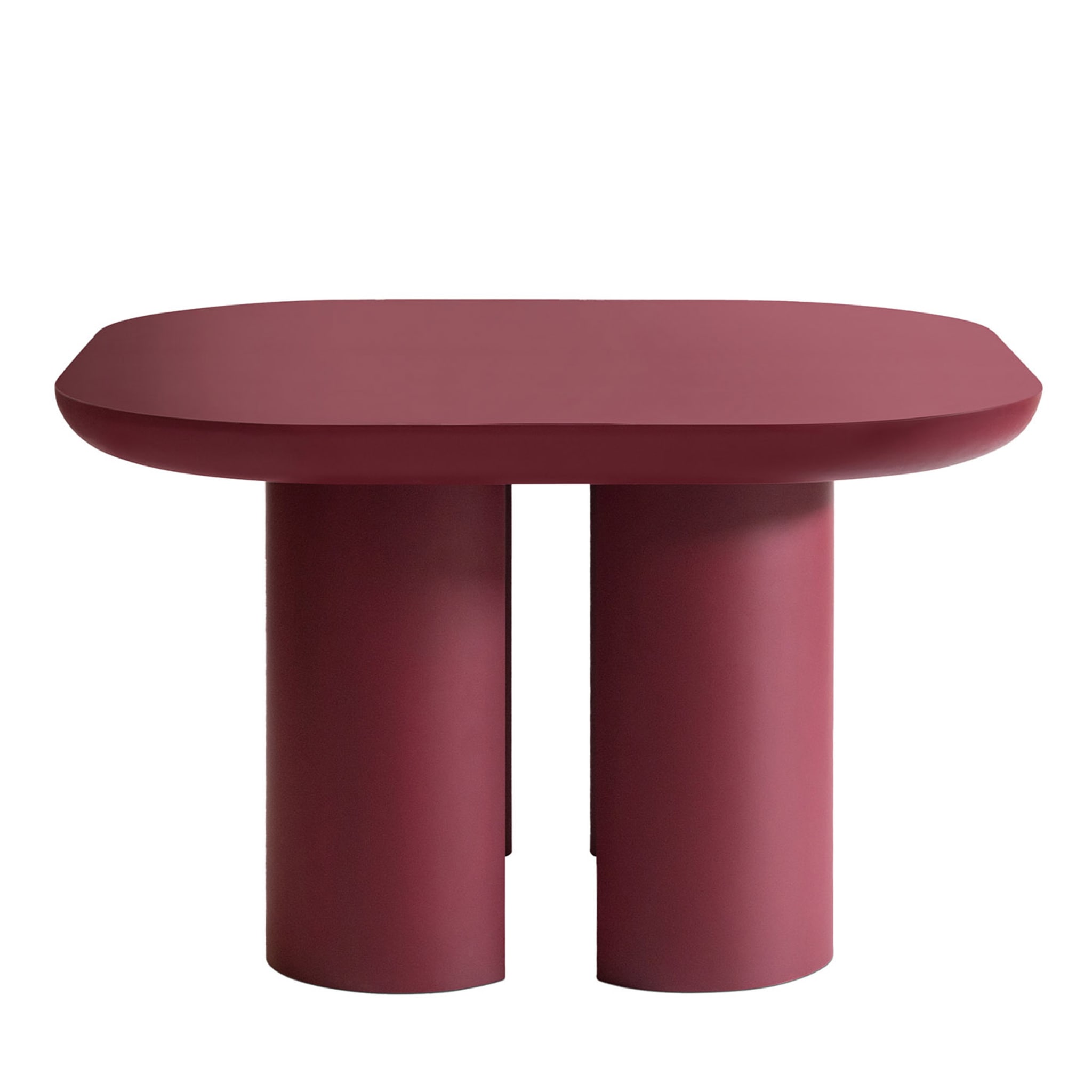 Turno Red Dining Table - Main view