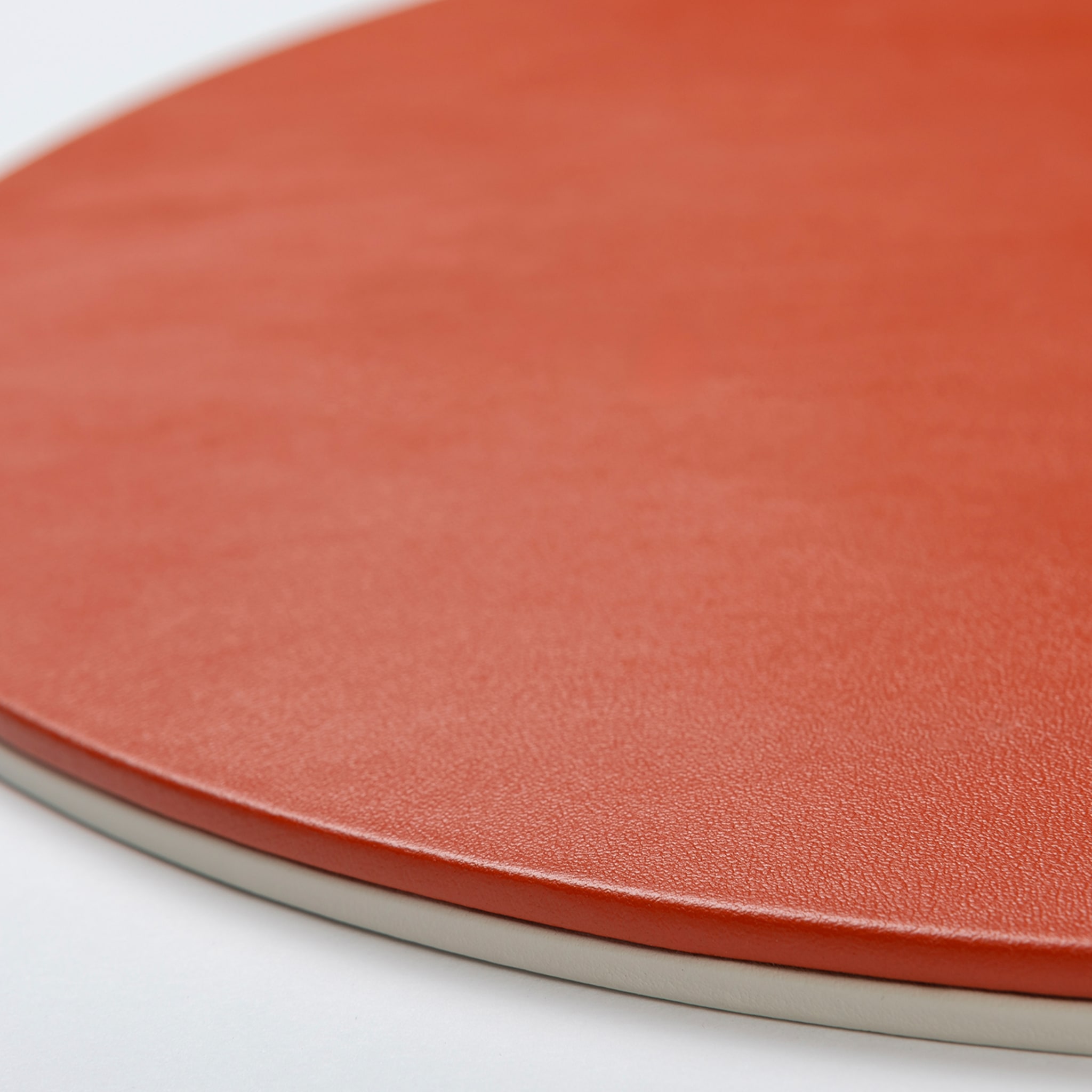 Set de table ovale Mondrian Spritz Orange et Luna White - Vue alternative 1