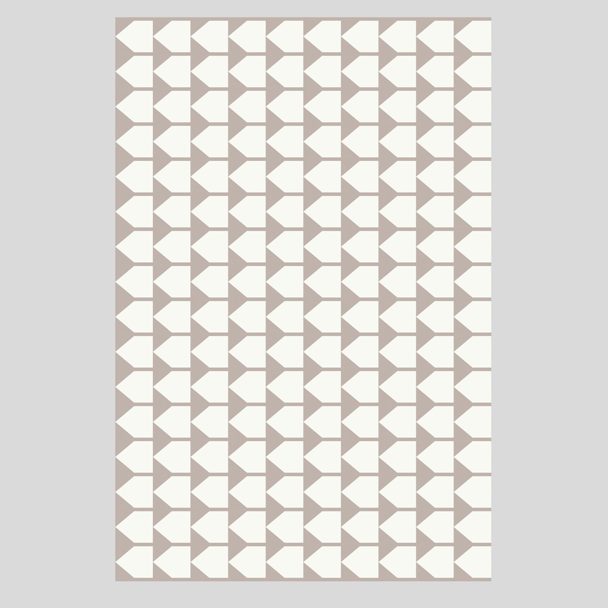 Archetipo Taupe/White Blanket by Makeyourhome + Walter Terruso - Alternative view 3