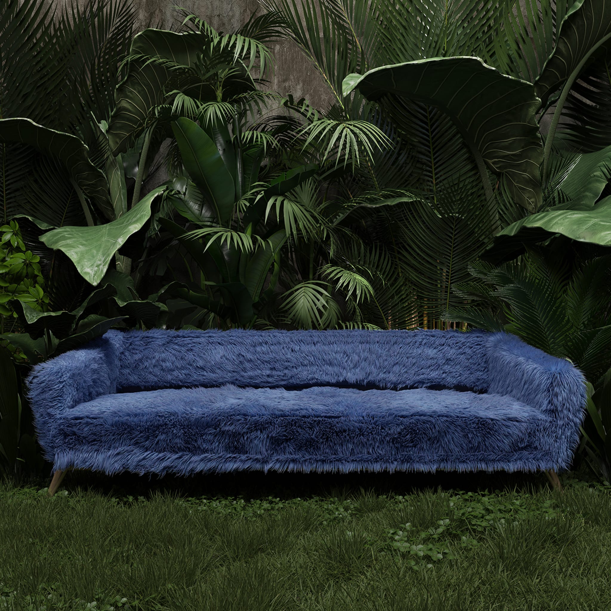 Laurel Blue Sofa - Alternative view 2
