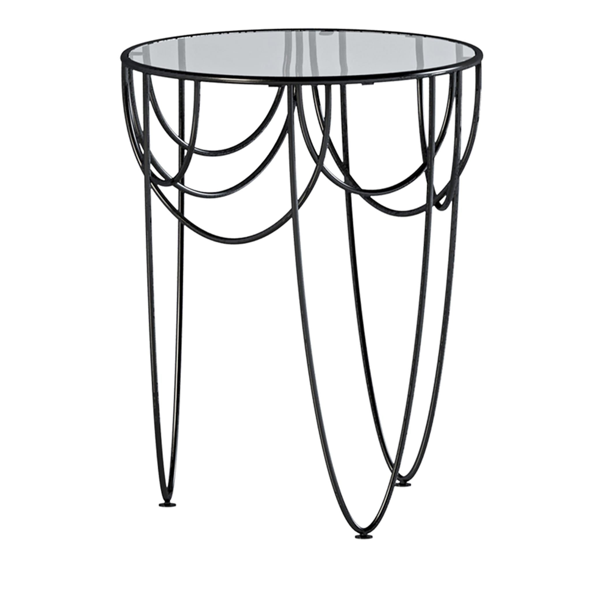 Drapery 40 Round Indoor Side Table - Main view