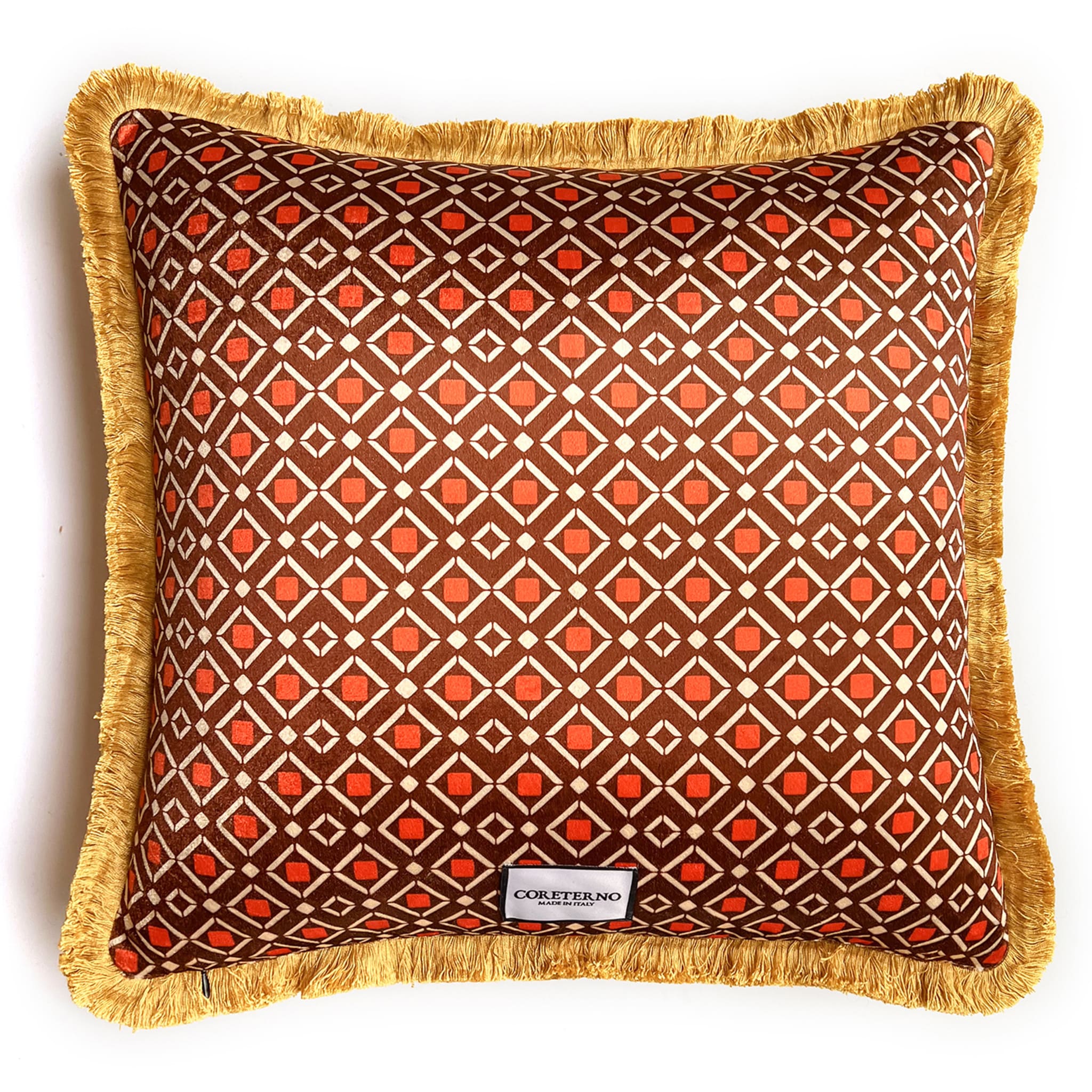 Lovely Tiger Polychrome Square Cushion - Alternative view 1