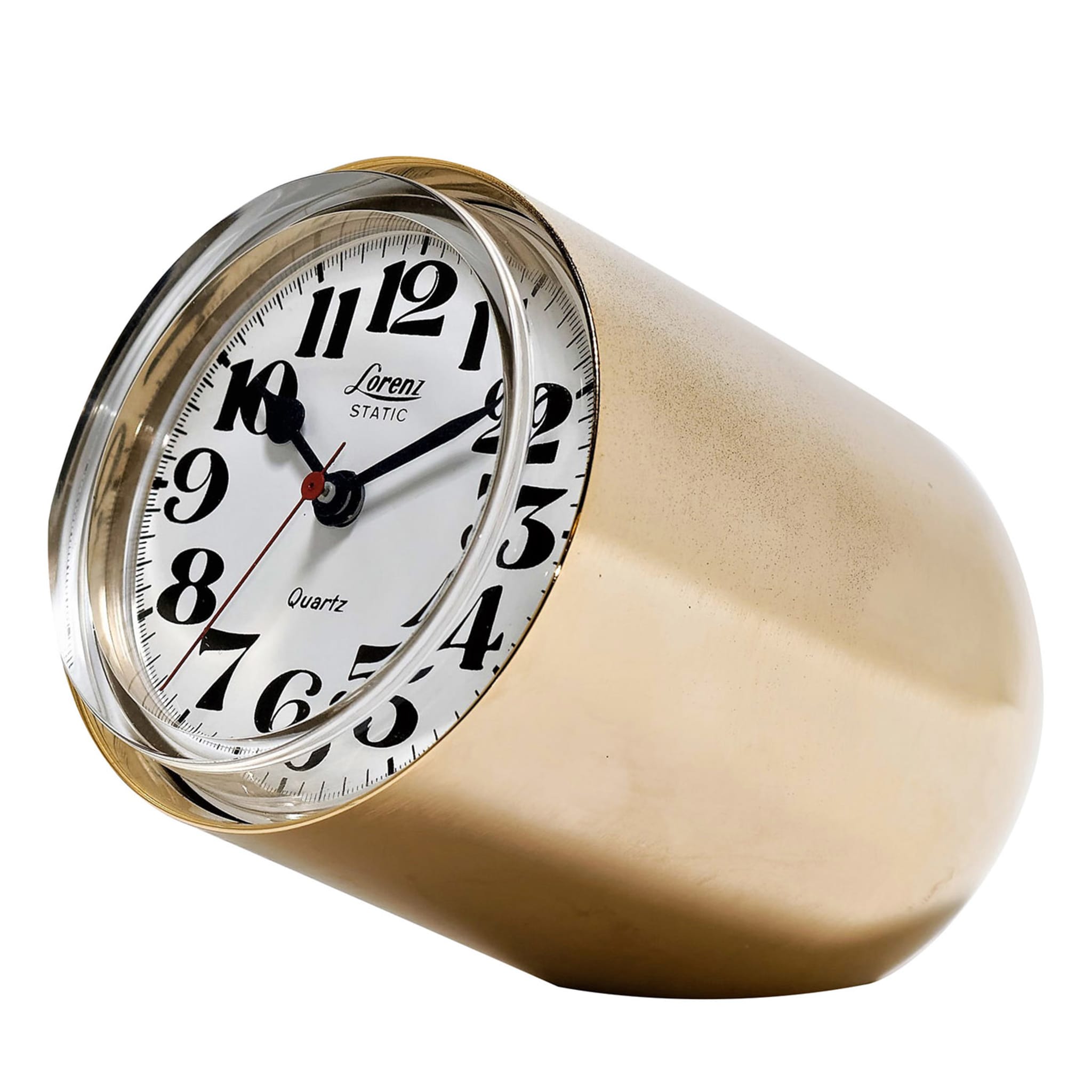 Reloj de sobremesa Static Gold de Richard Sapper - Vista principal