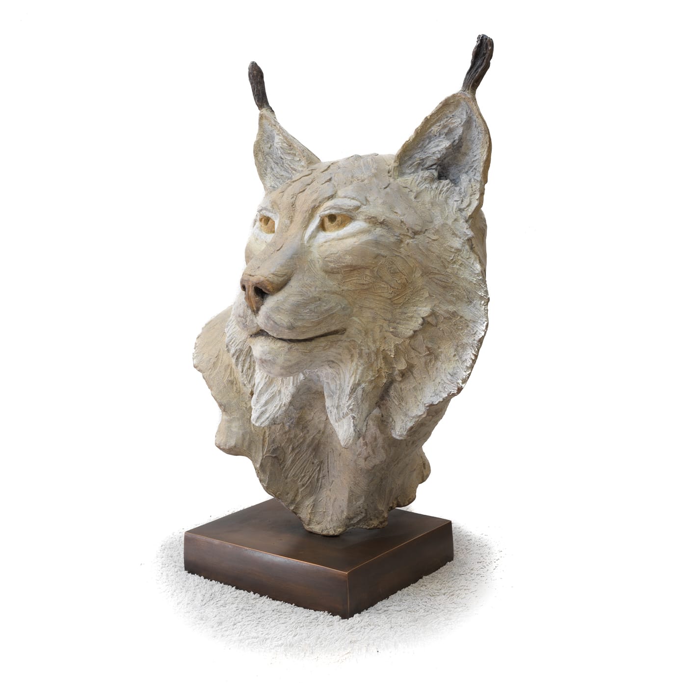 Eurasian Lynx Sculpture - Vincenzo Romanelli