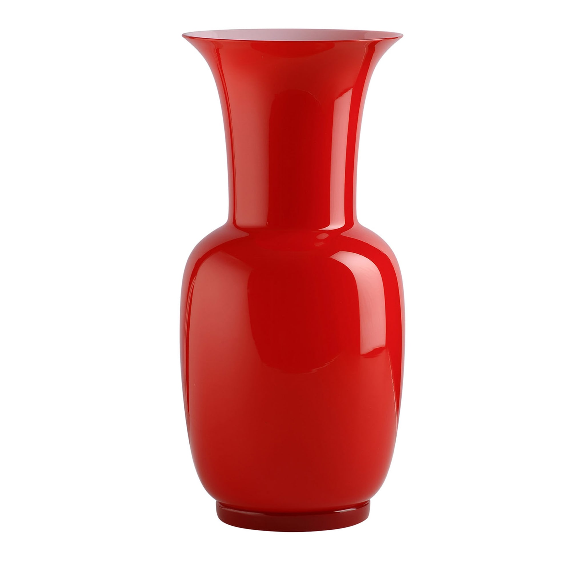 Vaso rosso Opalino - Vista principale