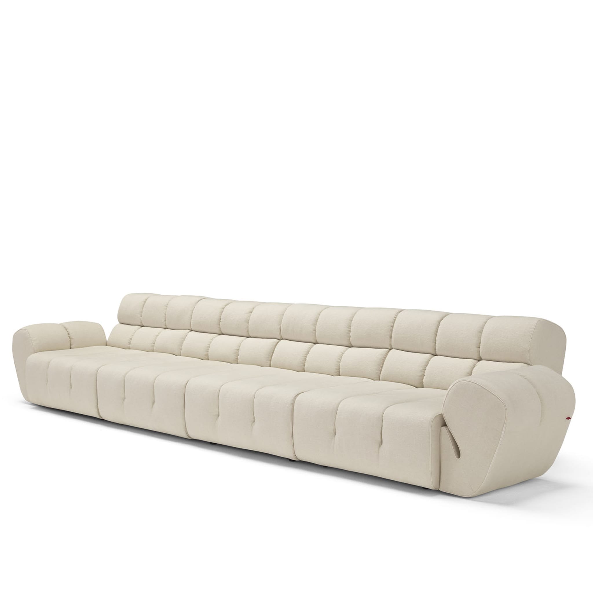 Palmo Modular White Sofa by Emanuel Gargano - Alternative view 1