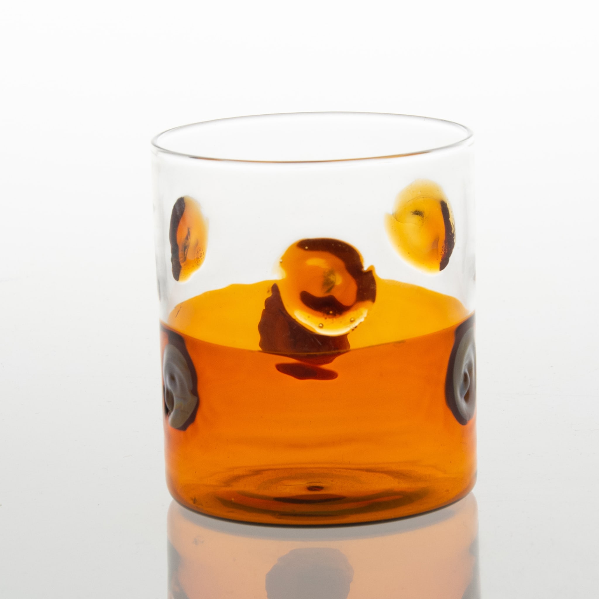 Mezzo & Mezzo Bolle Amber Glass - Alternative view 1