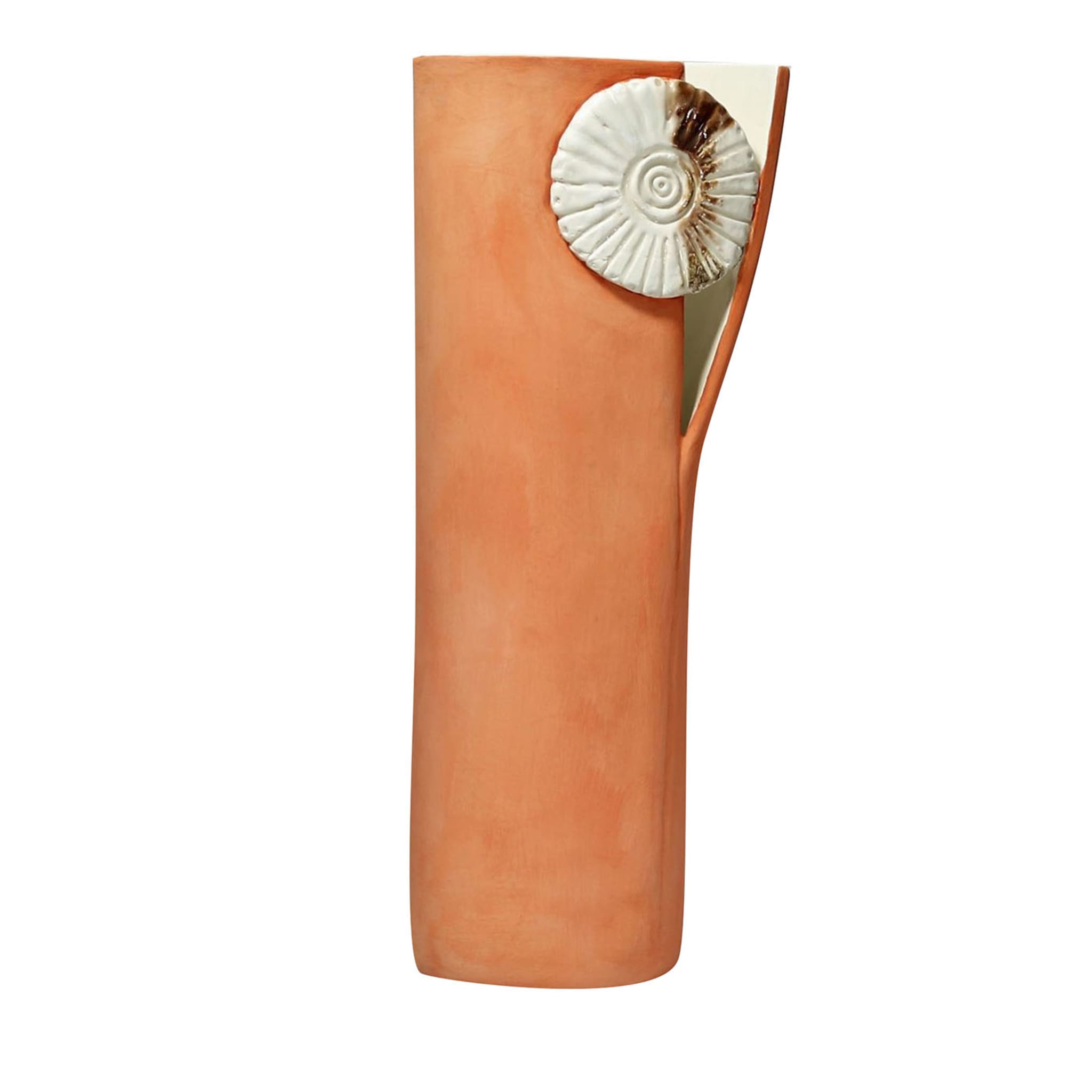NUR Kleine orangefarbene Vase - Hauptansicht