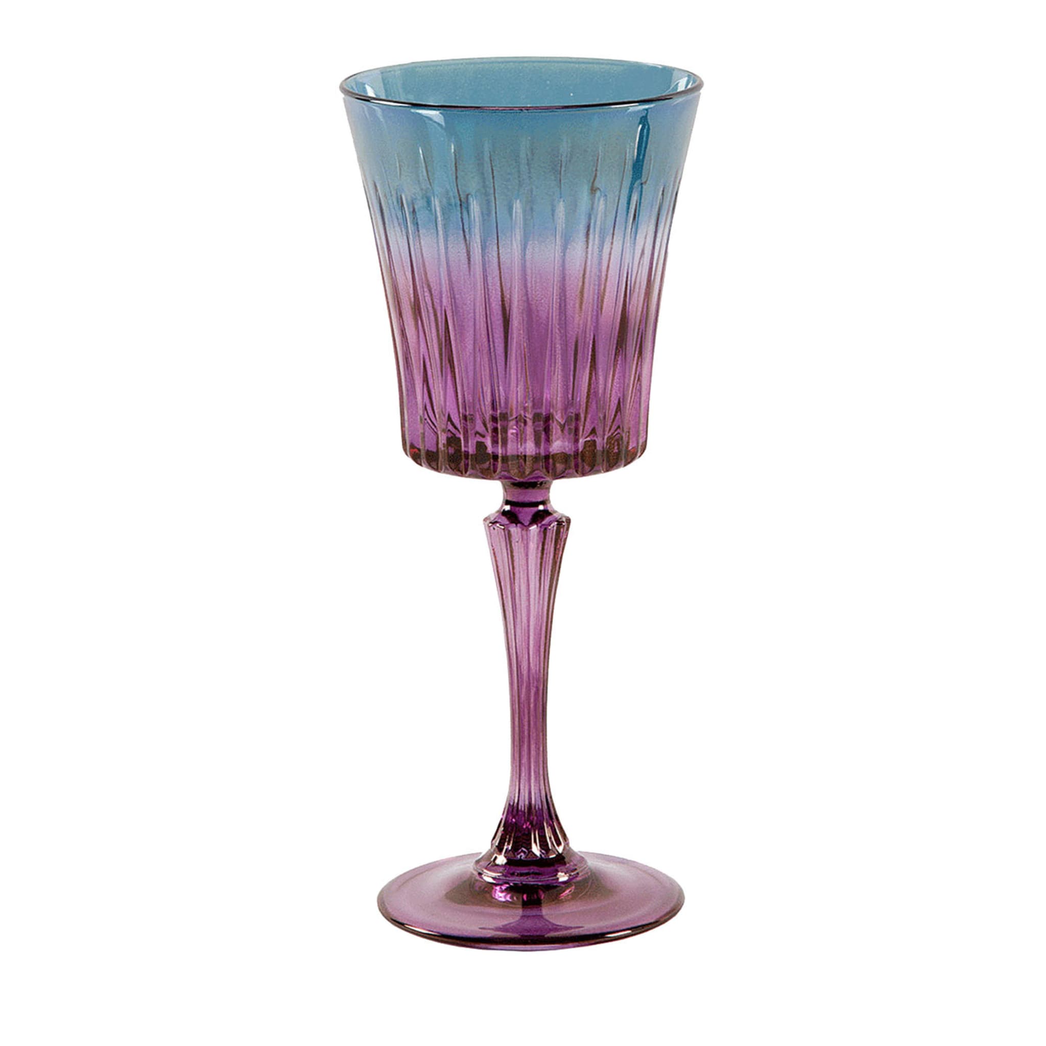 Luisa Beccaria Purple Shaded Stemmed Water Glasses, Set of 2 - Bergdorf  Goodman