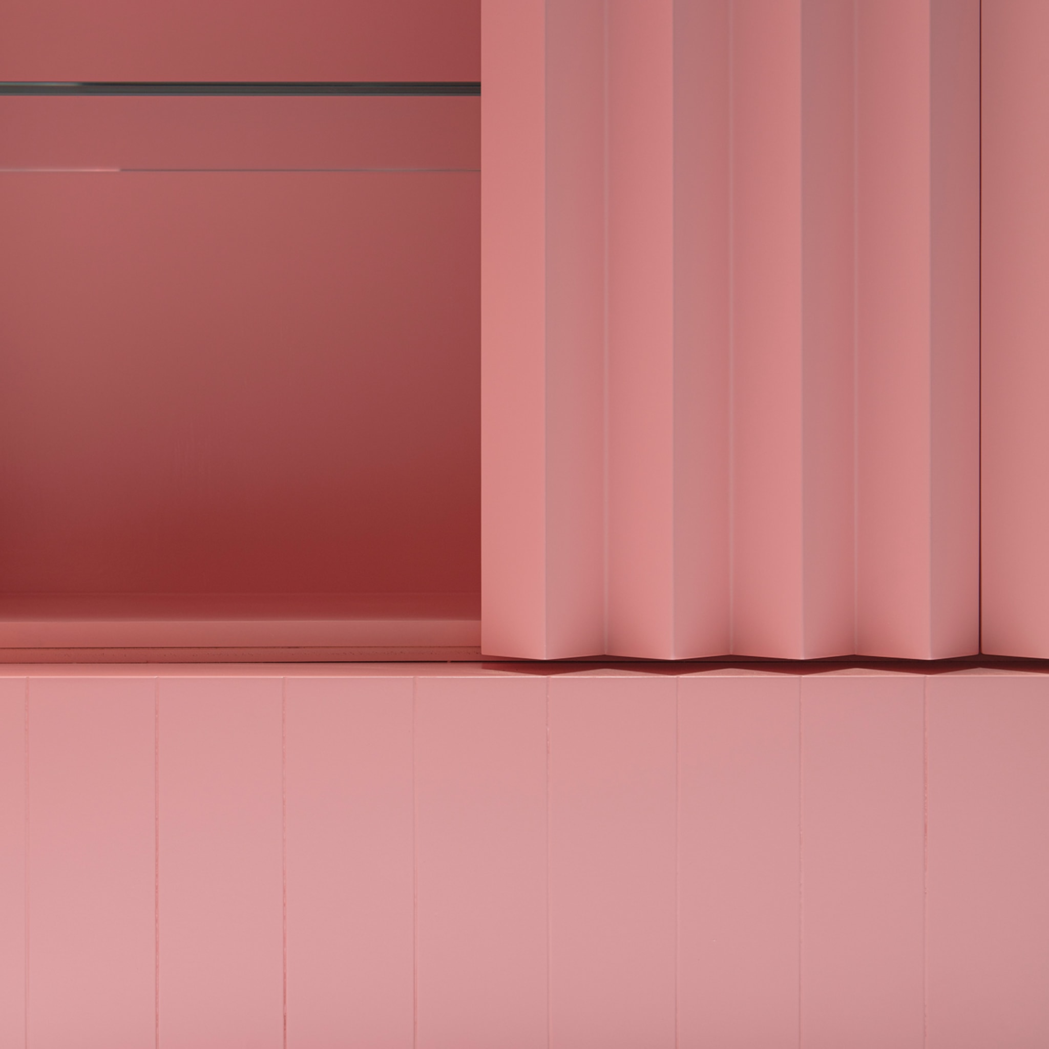 Basalto Pink Cabinet - Alternative view 2