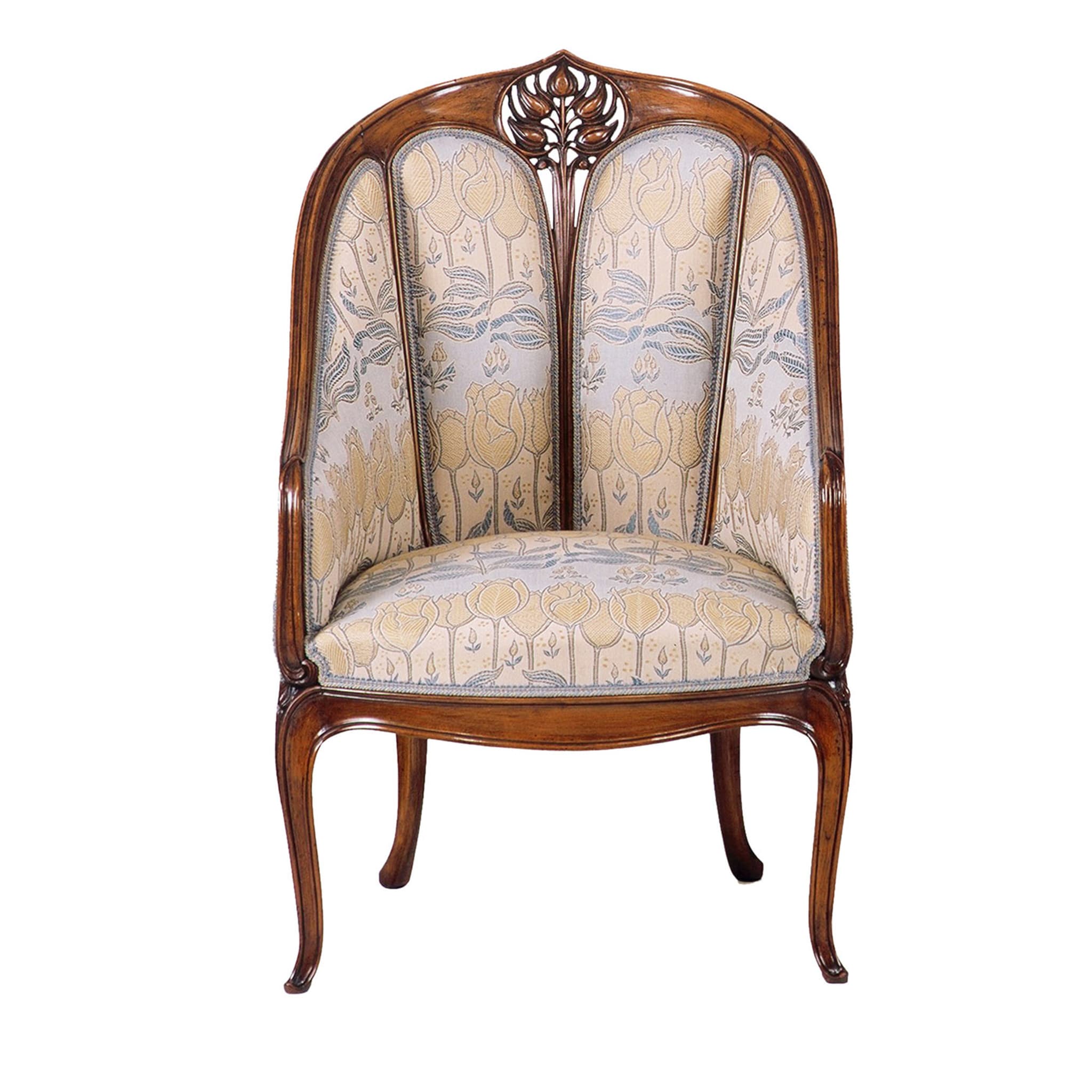 French Liberty Tulips Armchair - Main view