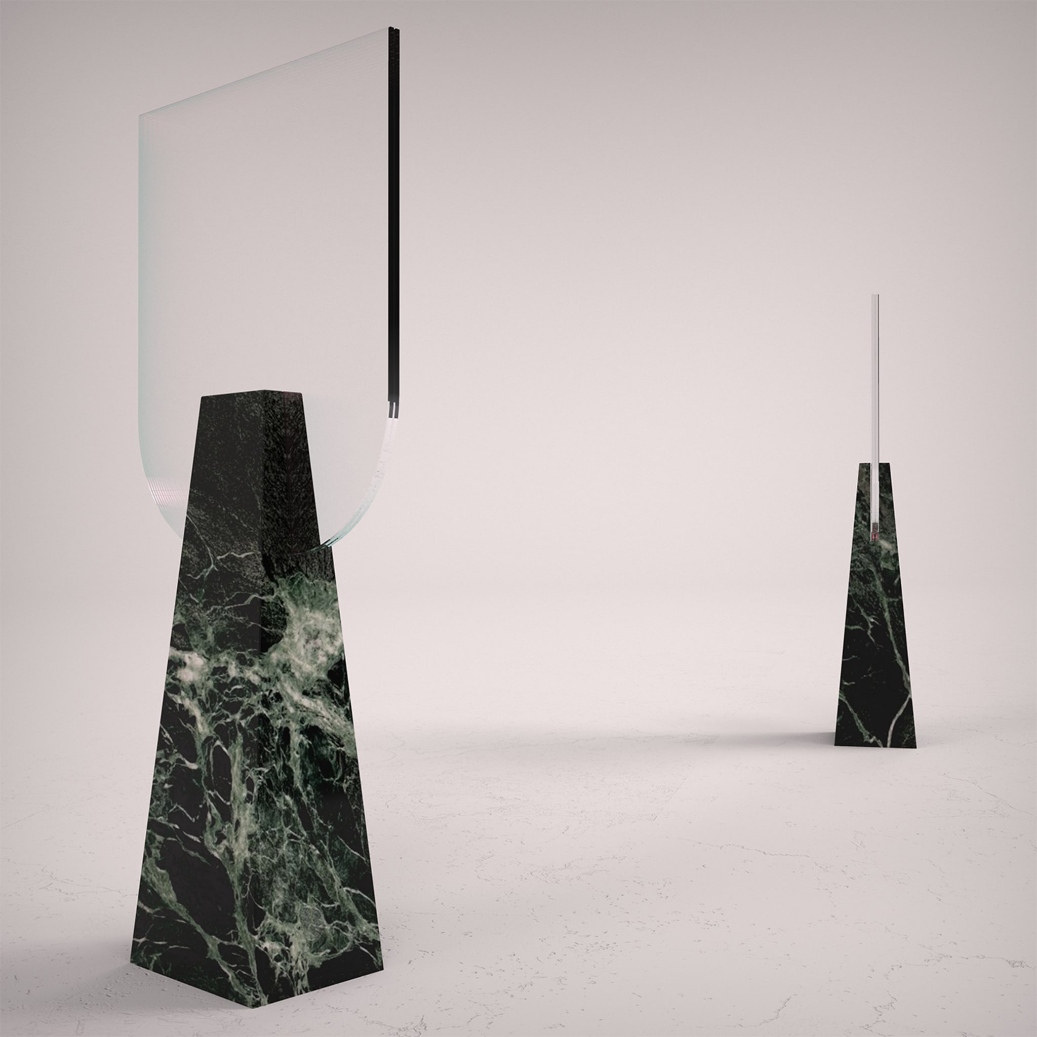 Ophelia Verde Alpi Table Mirror - Alternative view 4