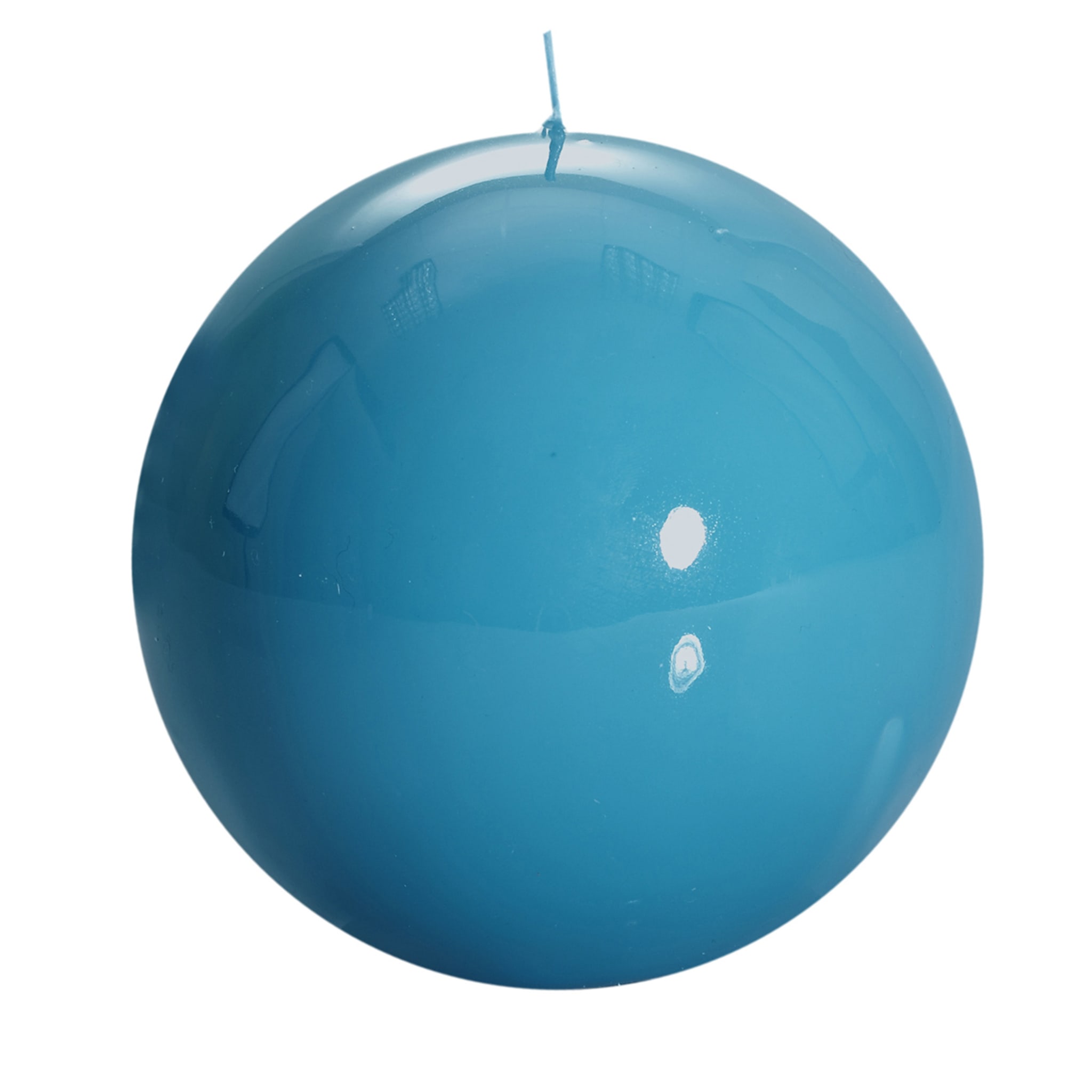 Meloria Spherical Turquoise Candle/d.150 - Main view