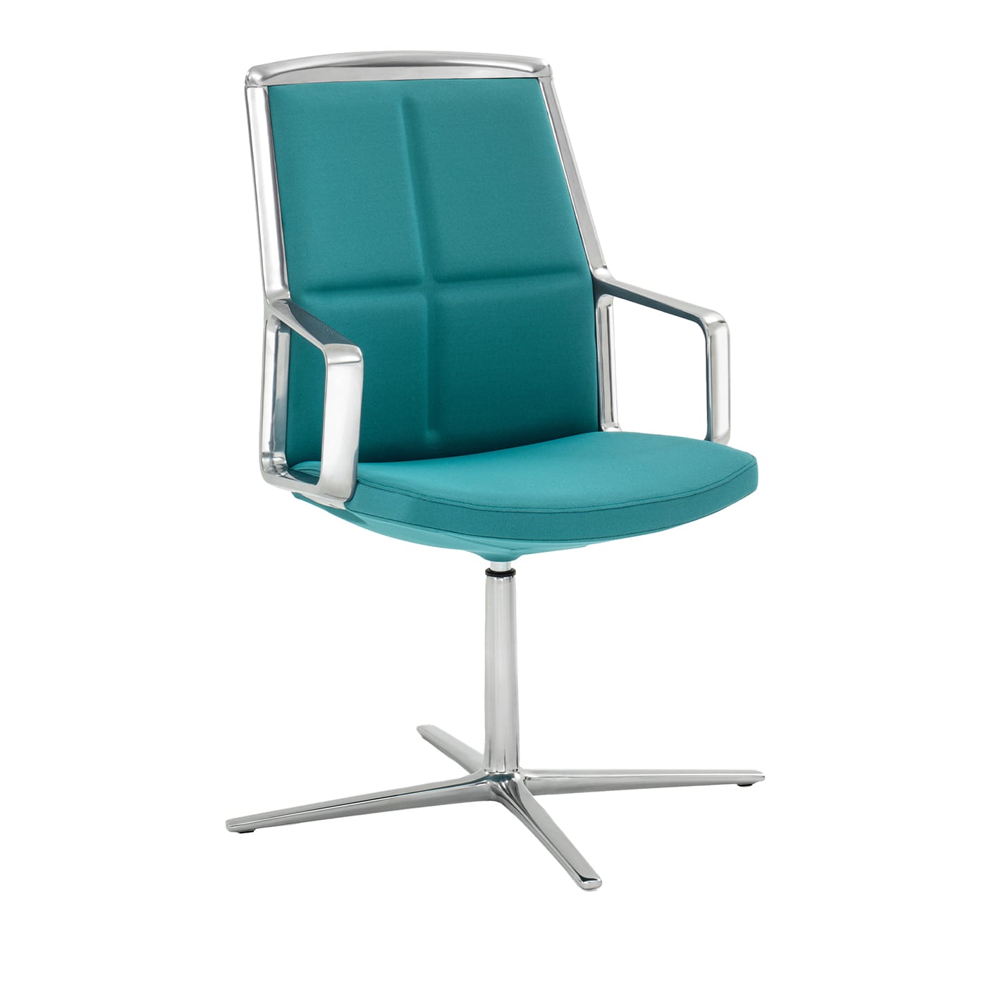 ADELE BLUE-GREEN MEETING CHAIR #1 by ORLANDINIDESIGN - Viganò & C.