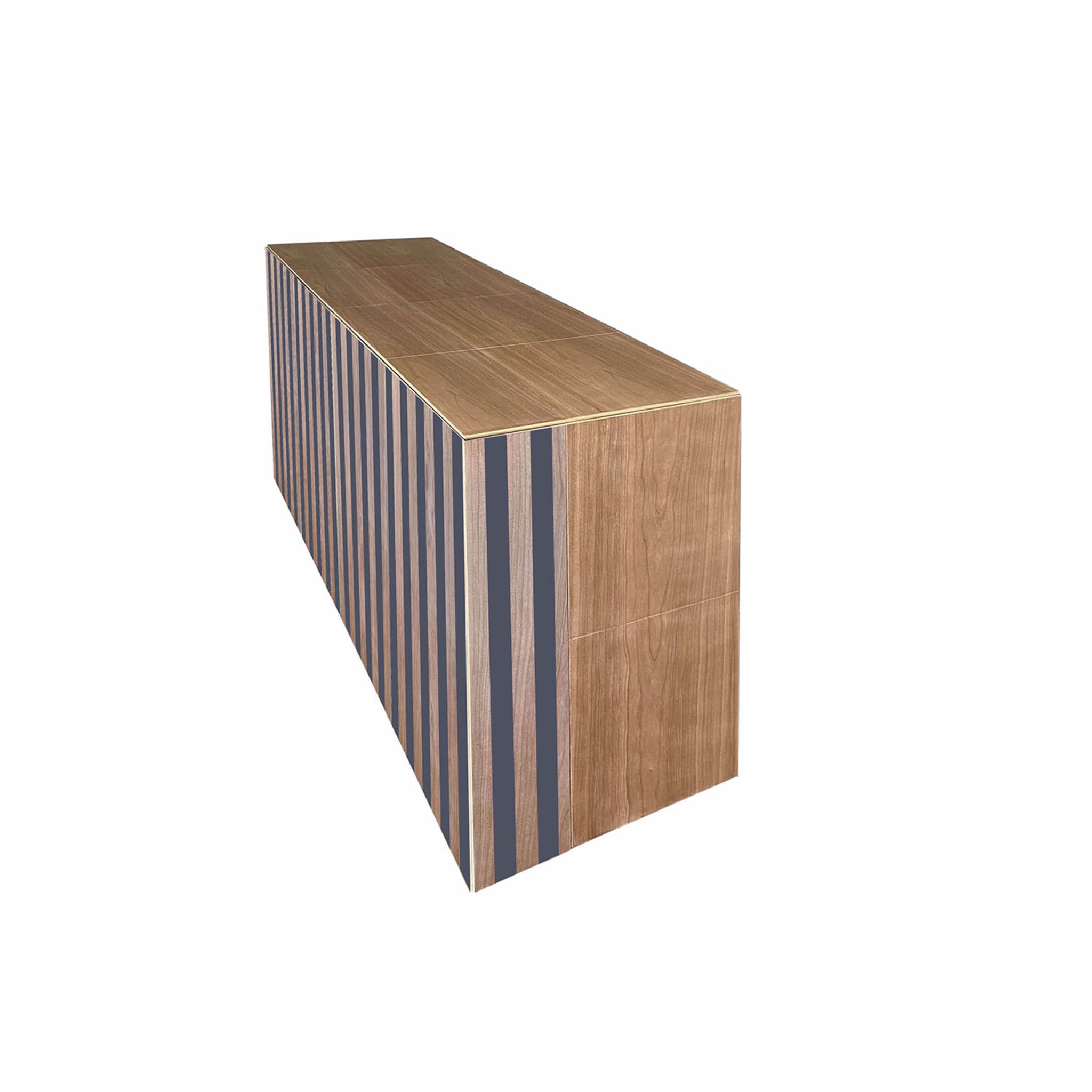 Md5 4-Door Striped Sideboard by Meccani Studio - Alternative view 2
