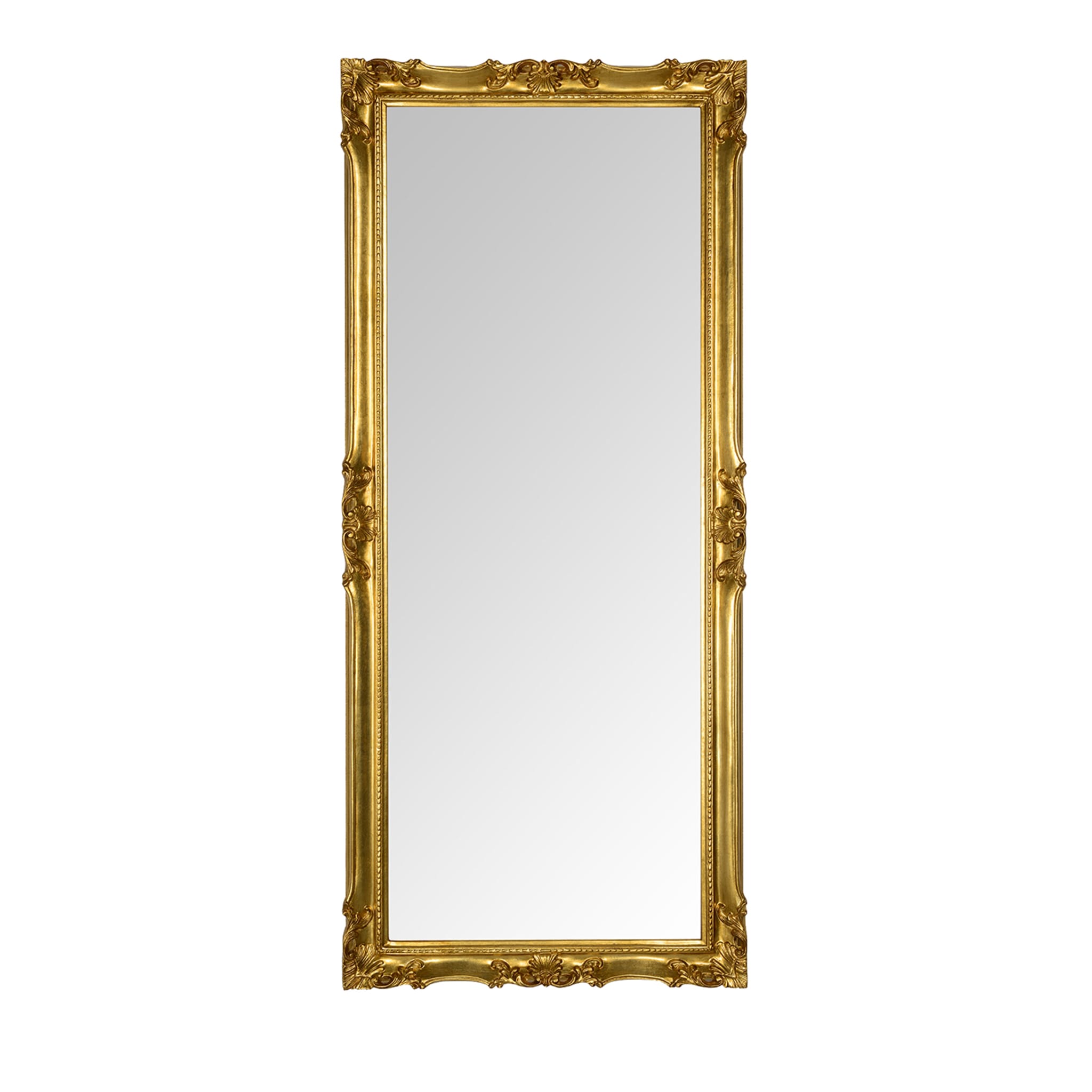 Espejo de pared rectangular dorado Marie Thérèse - Vista principal