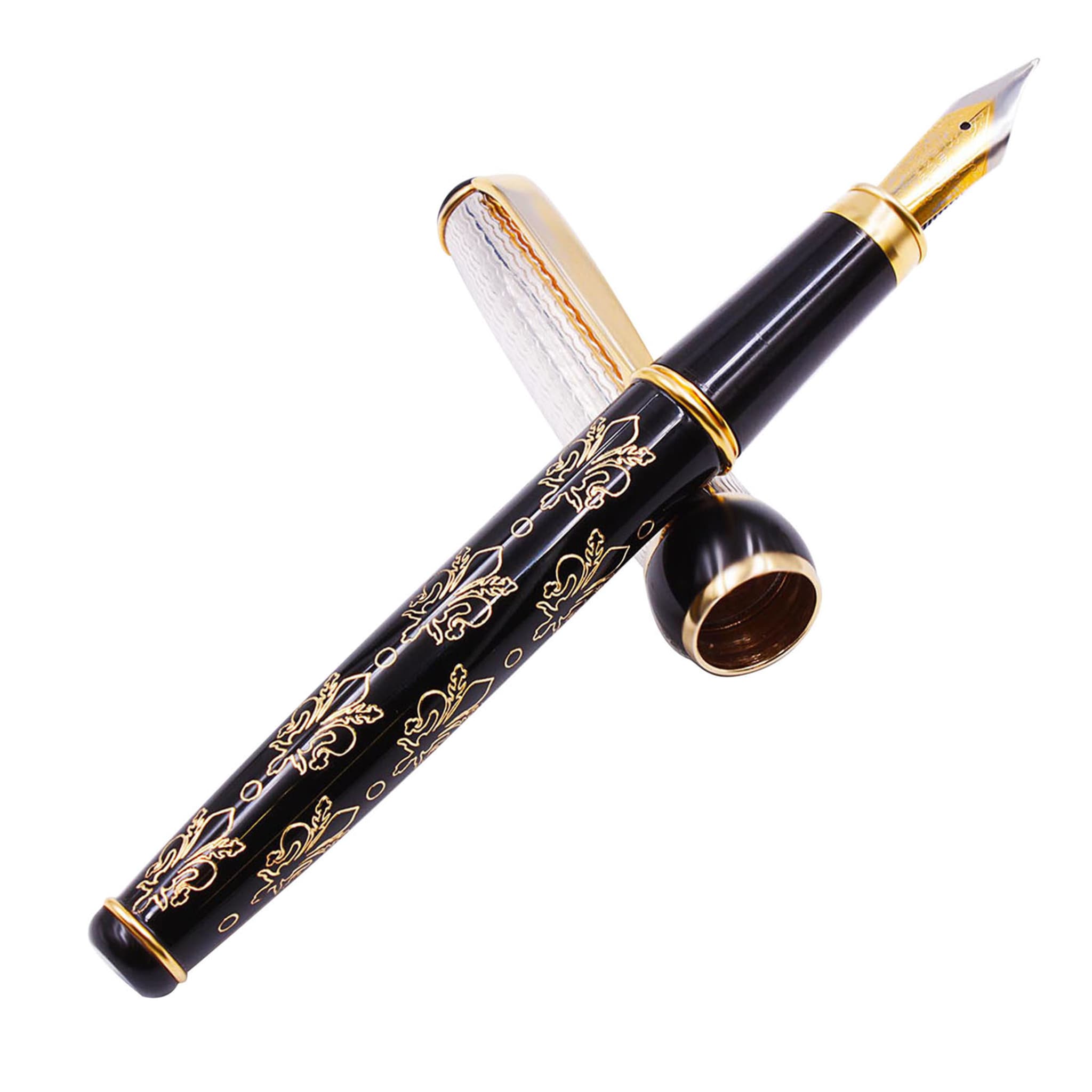Florence Style Silver Fountain Pen - Main view