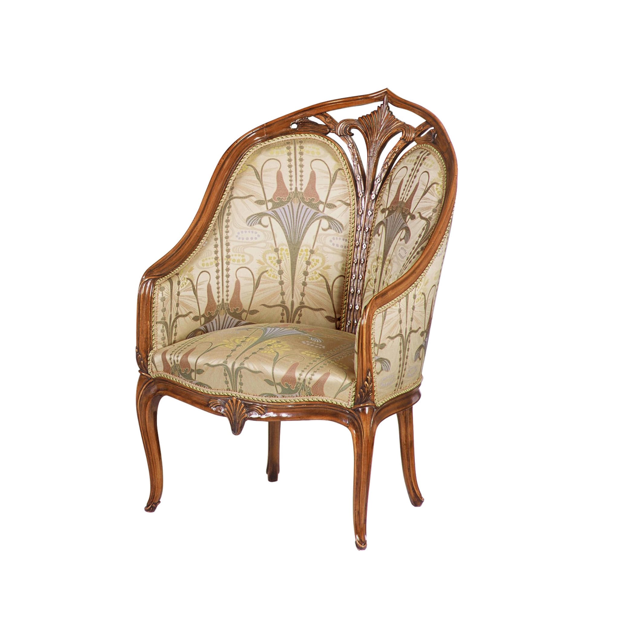 French Liberty Patterned Armchair - Alternative view 1