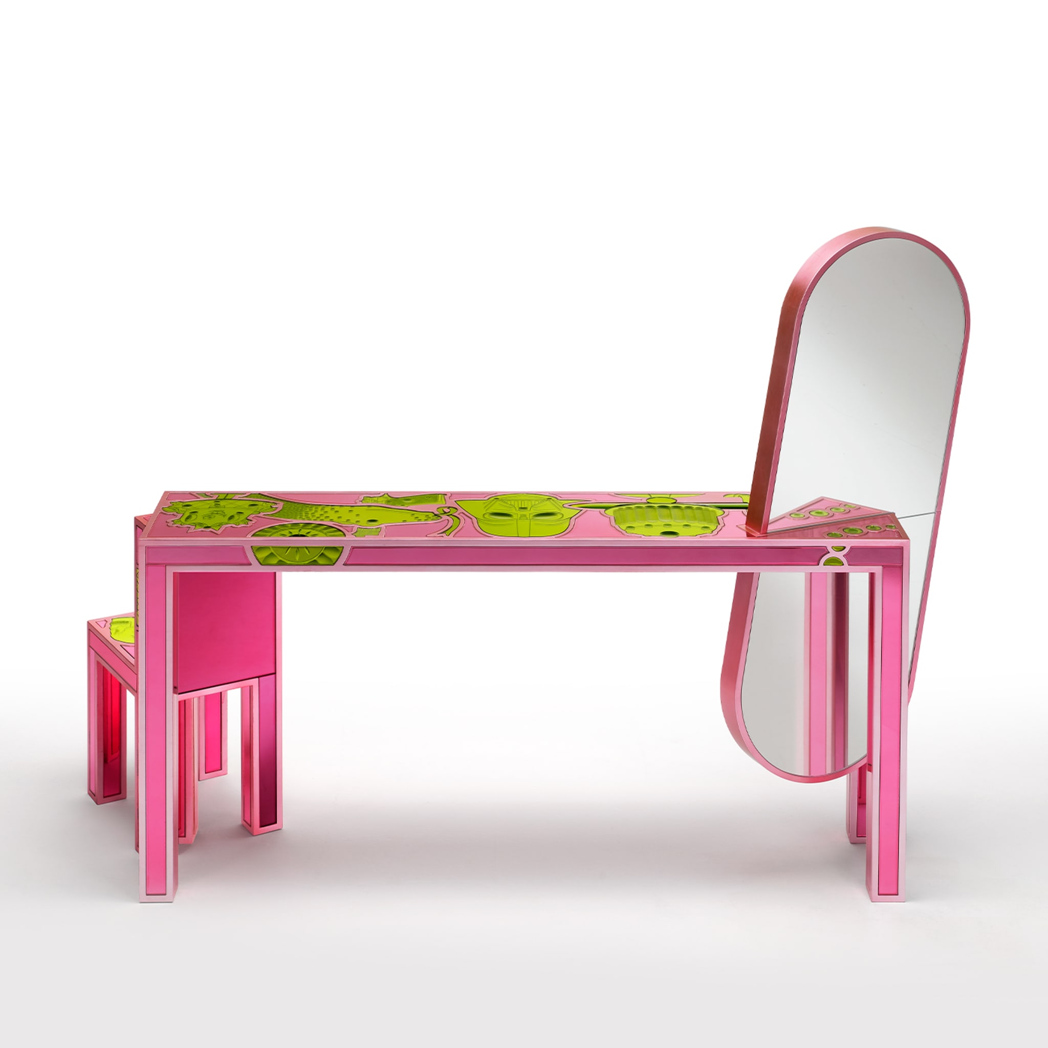 Pink Story Small Tales Console by Leo De Carlo - Alternative view 2