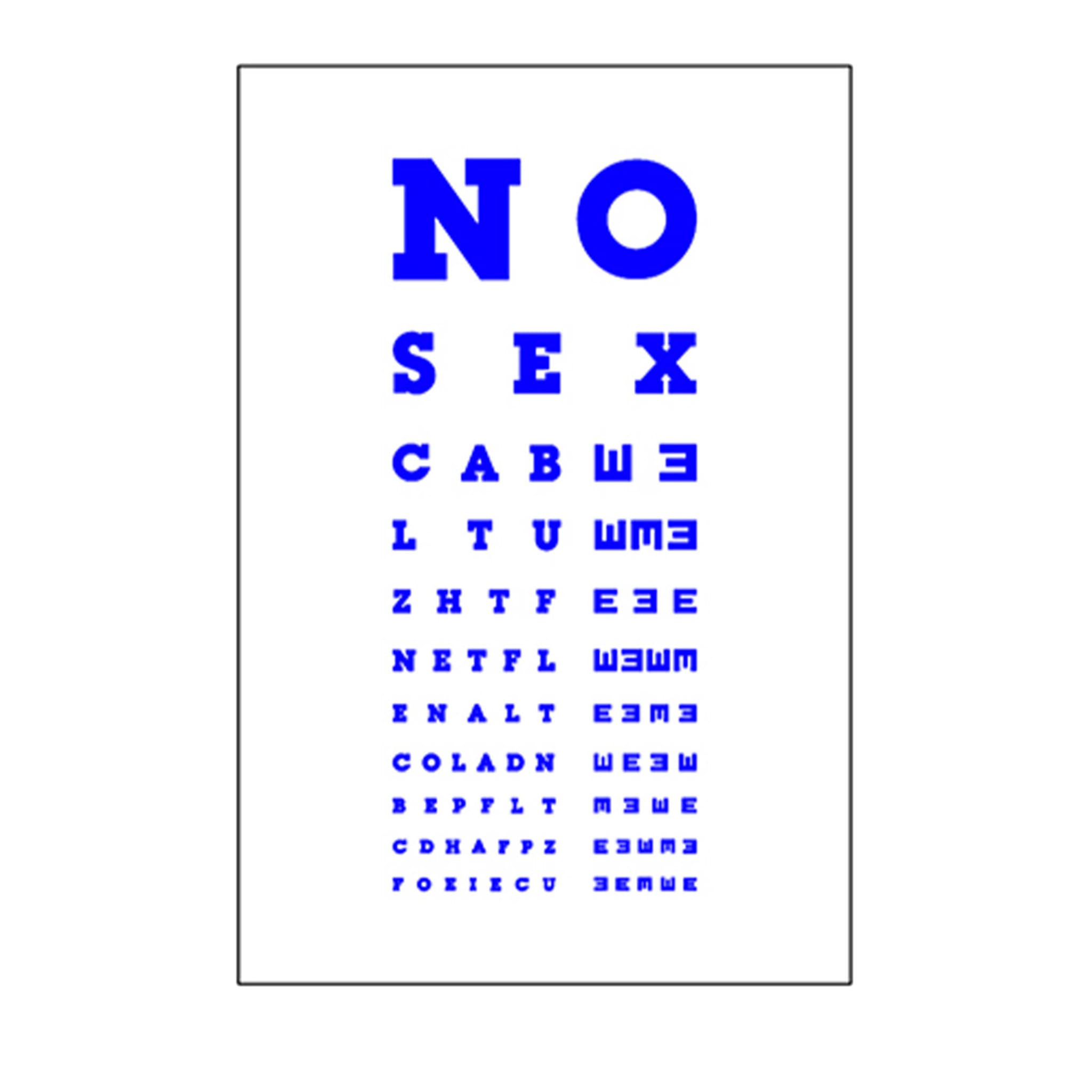 No Sex Blue Mirror - Hauptansicht