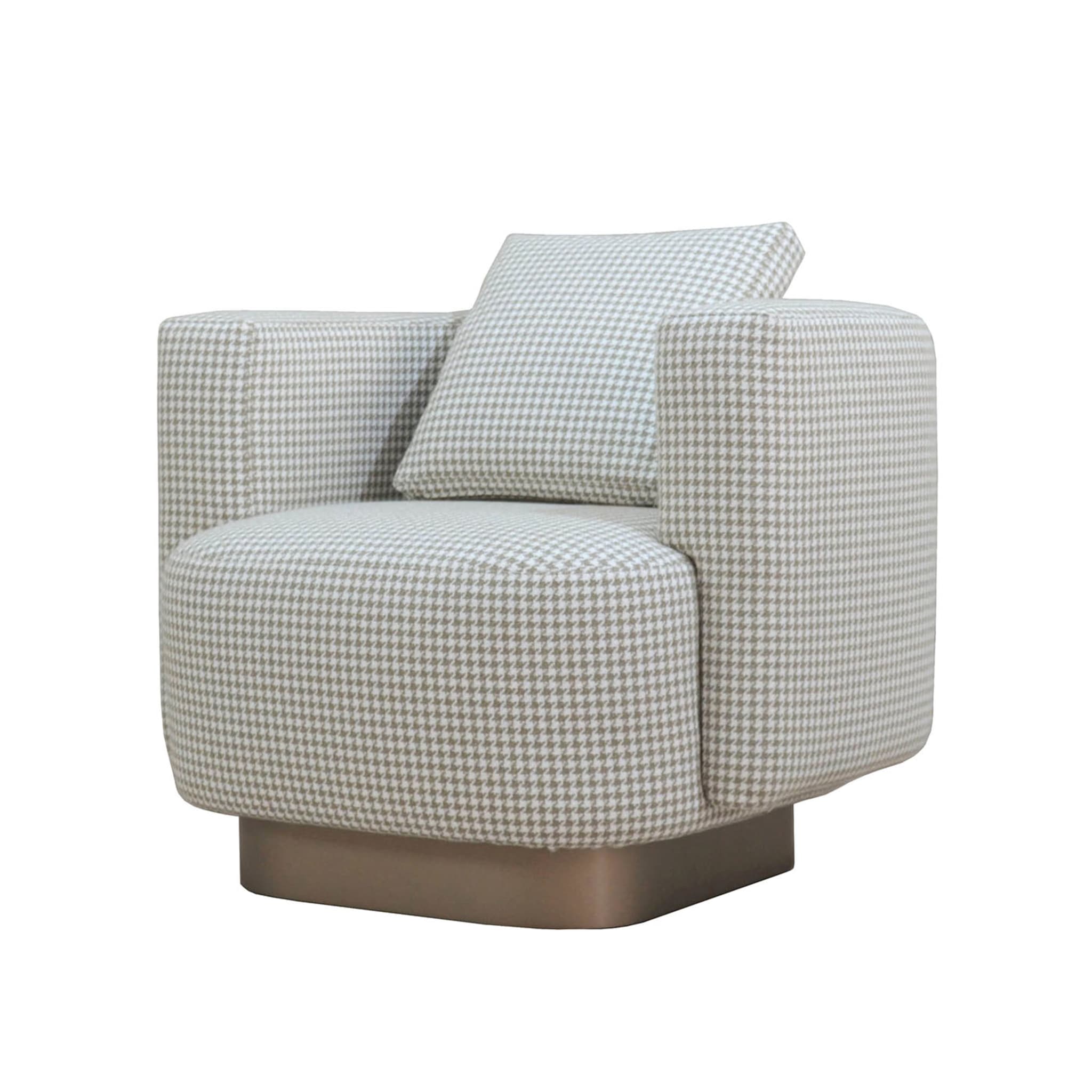 Italian Contemporary Lounge Upholstered Armchair  - Alternative view 2