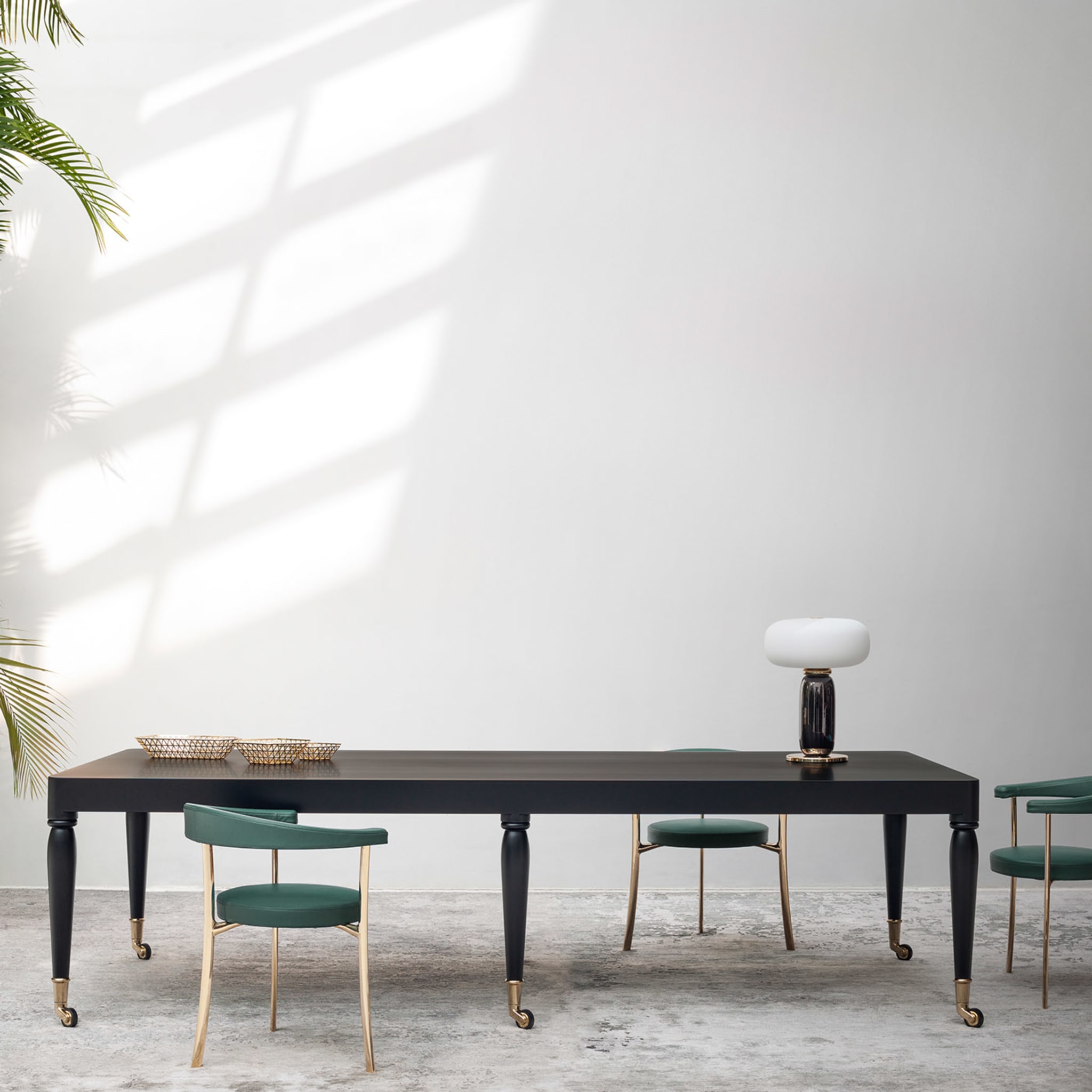 Shaker Black Dining Table by Stefano Giovannoni - Alternative view 1