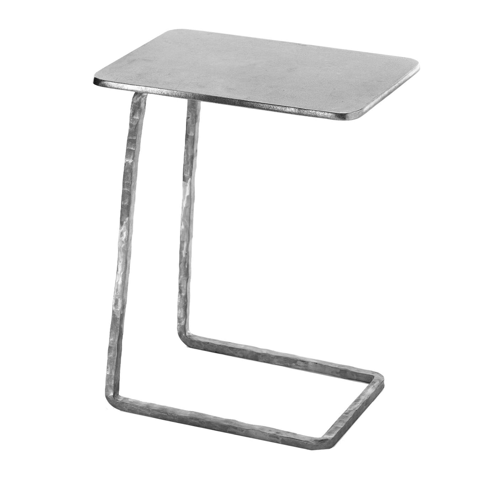 Moonlight C Silver High Side Table - Main view