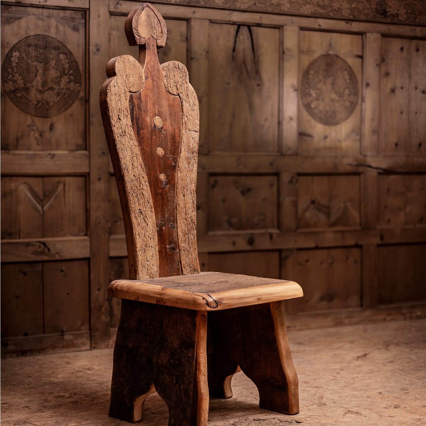 Heart Throne Chair - Falegnameria Helmut Santifaller