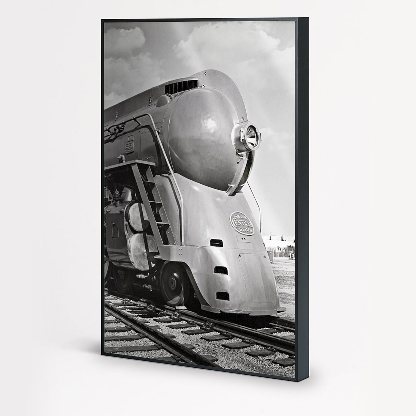 Locomotive Allurex Silver® Decorative Panel - NC Design