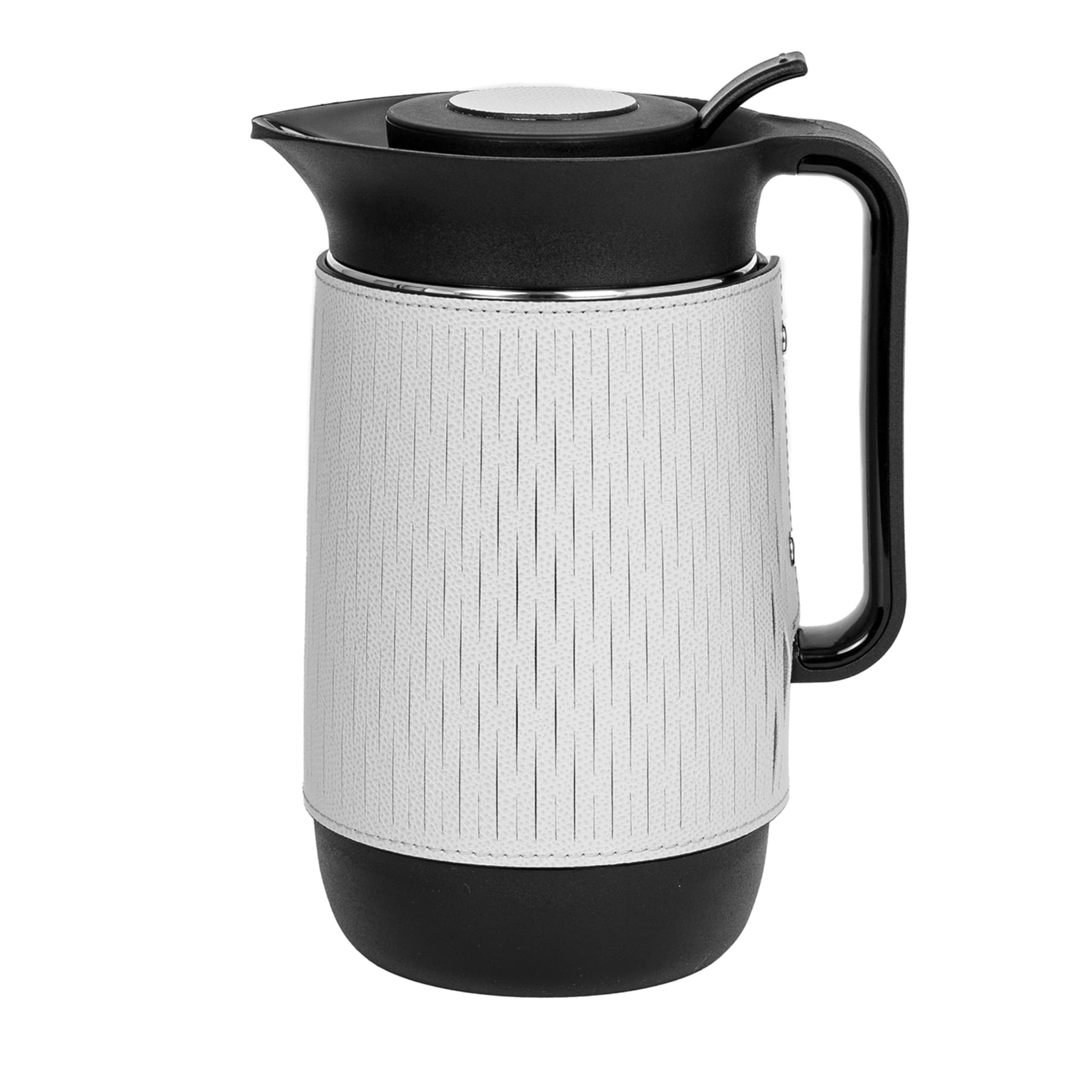 Mocha Gray Leather 0.6L Thermal Carafe - Main view