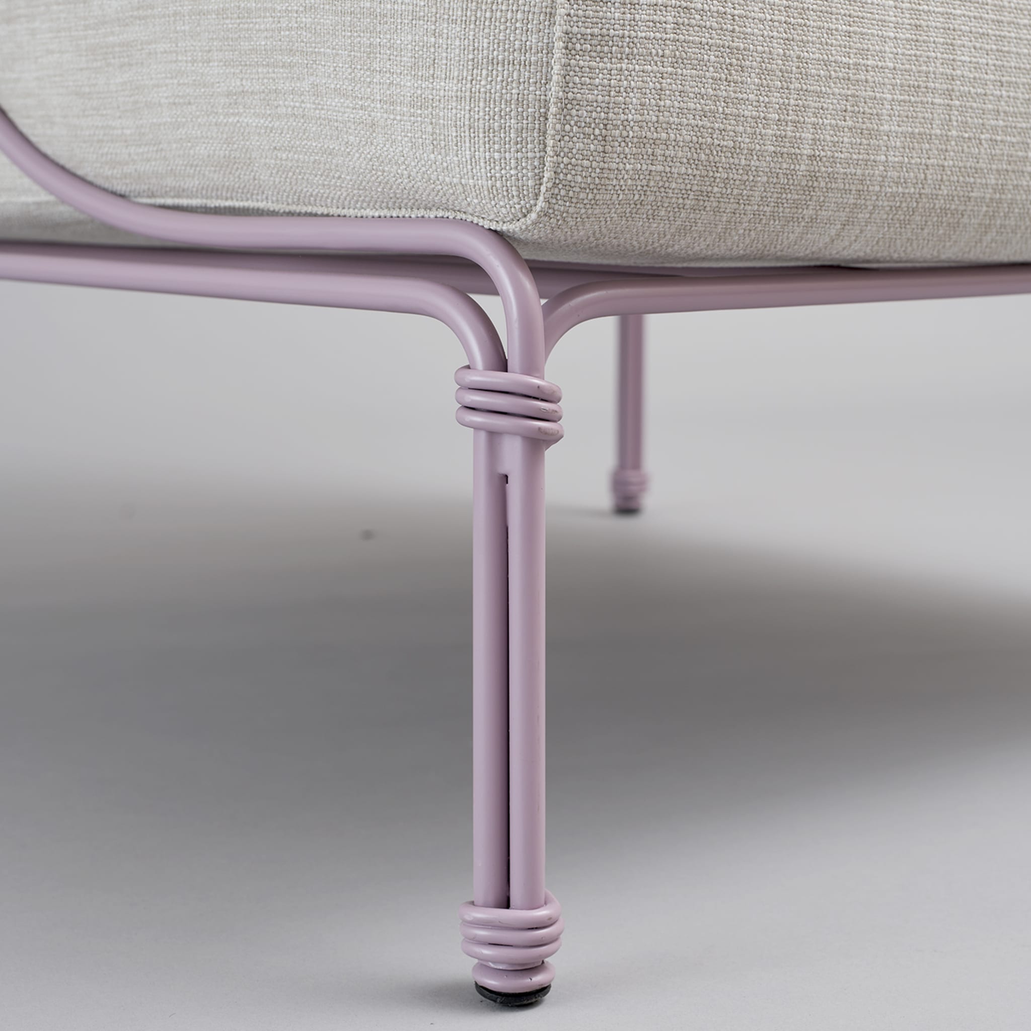 Vitis Lilac & Gray Armchair by Ciarmroli Queda Studio - Alternative view 3
