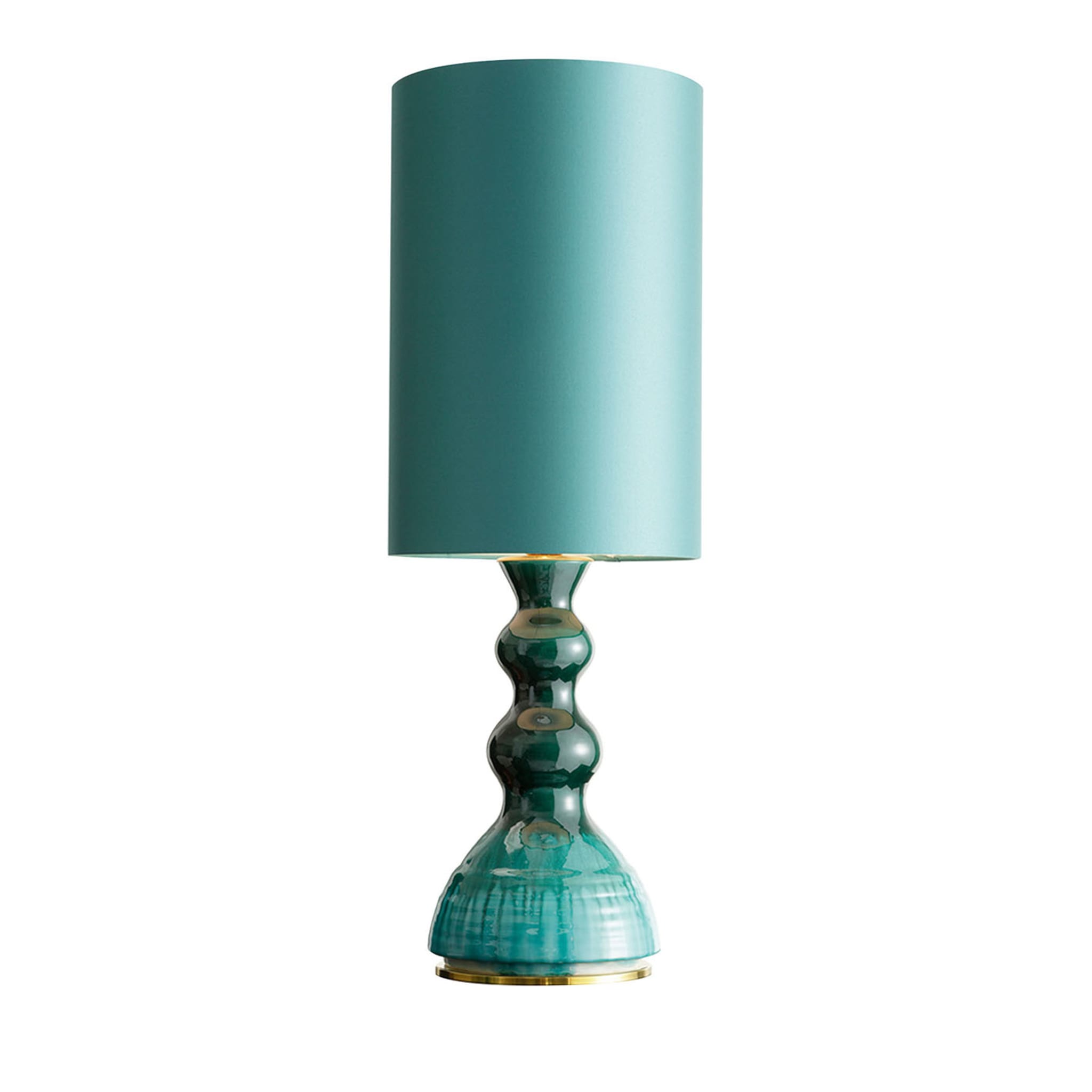 CL2122/VG Allegra Green & Turquoise Table Lamp - Main view