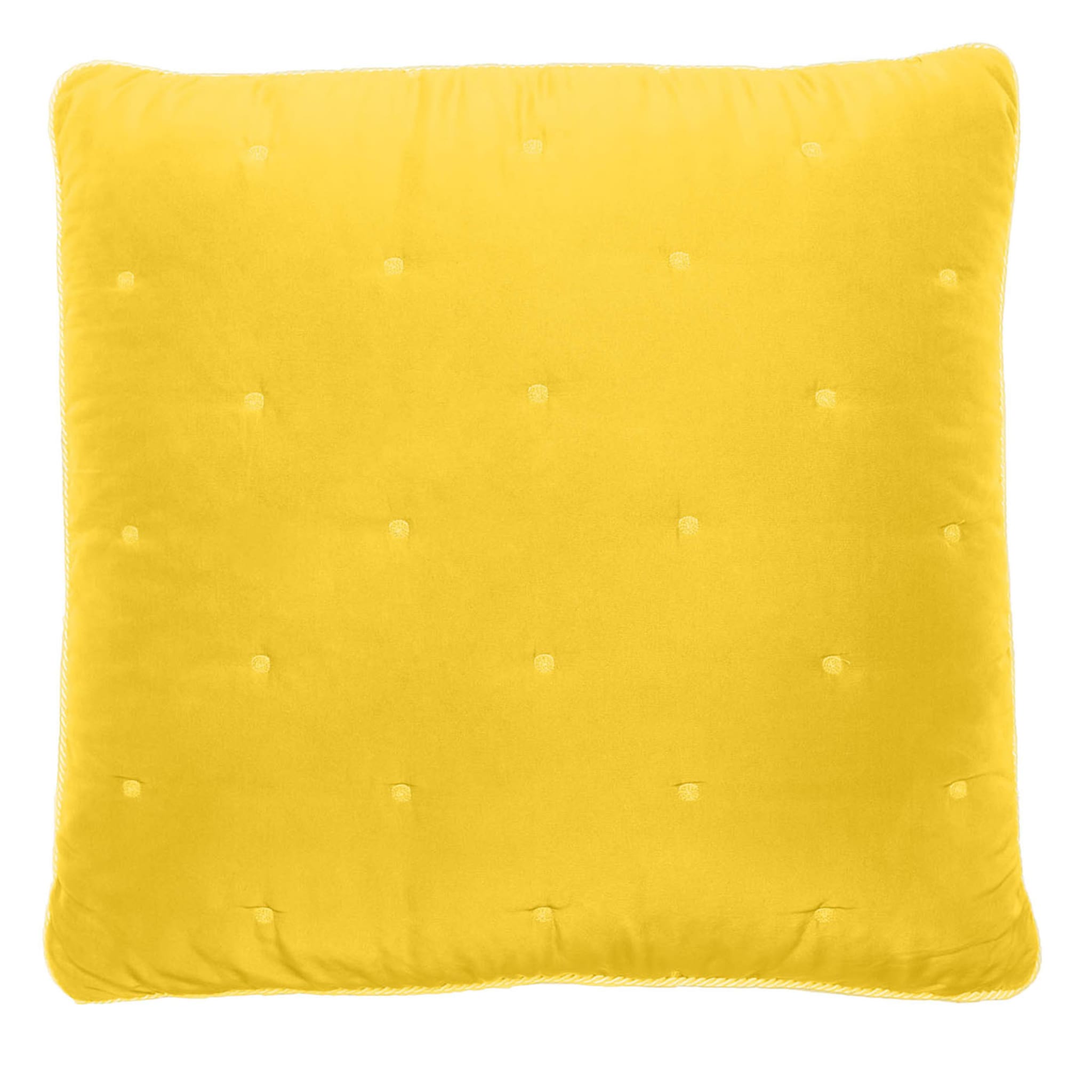 Pijama Party Yellow Decorative Cushion - Main view
