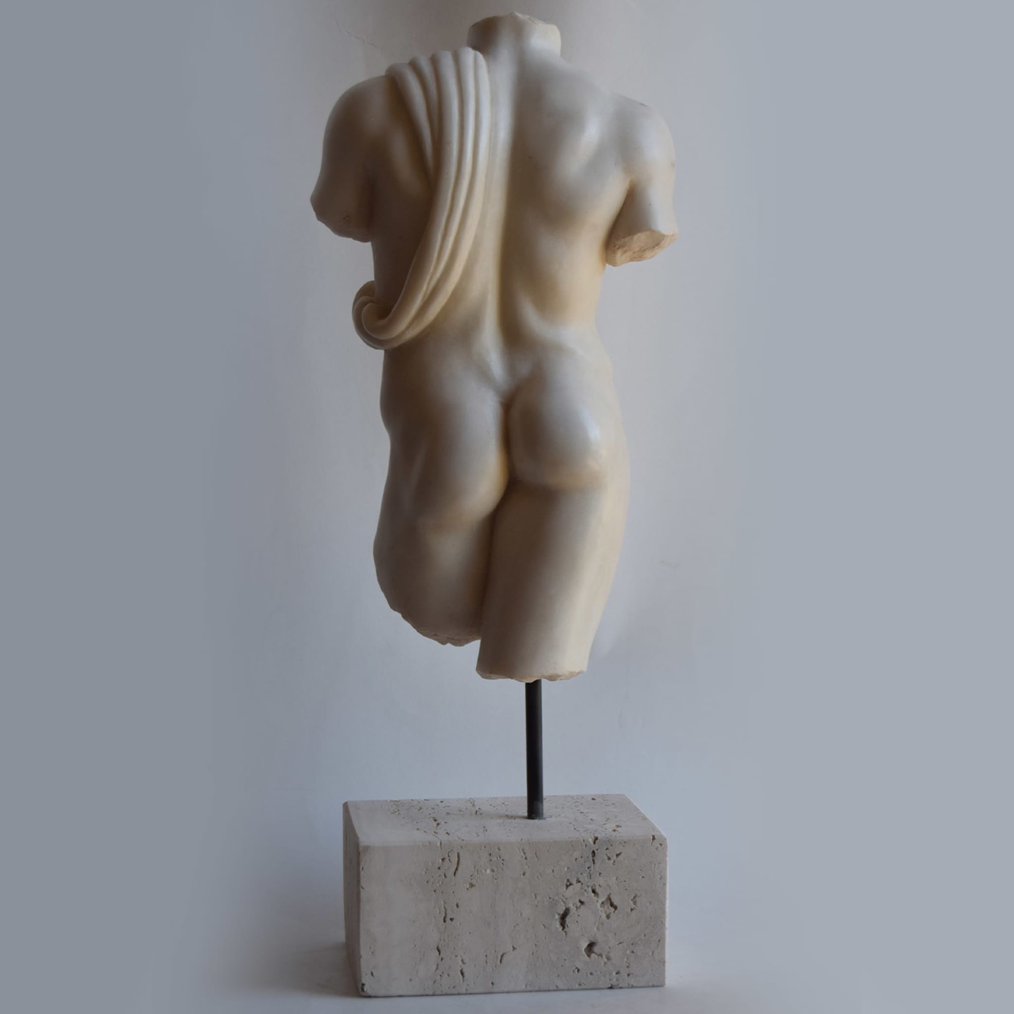 Drapierter männlicher Torso Skulptur - Alternative Ansicht 4