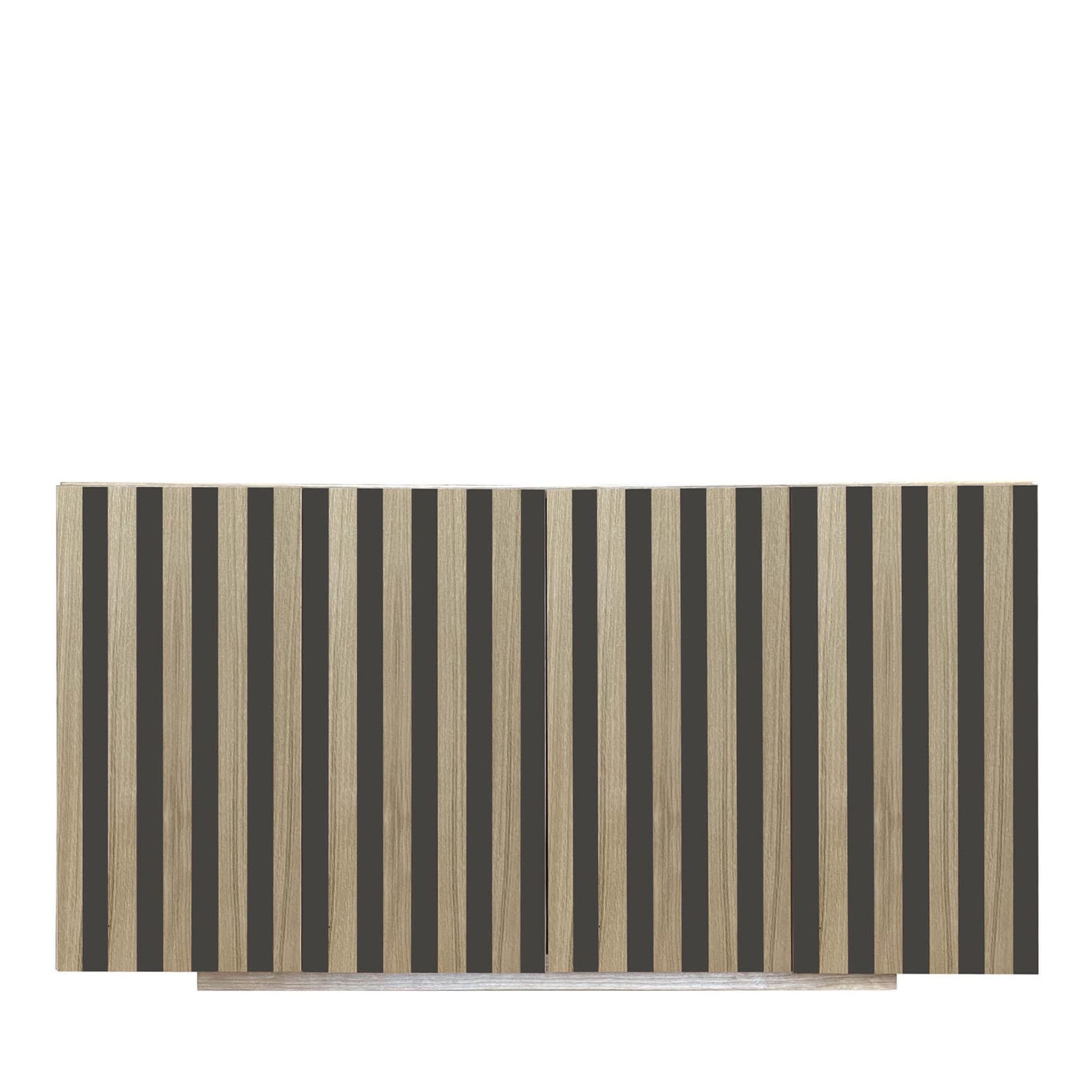Md1 4-Door Striped Sideboard by Meccani Studio - Main view