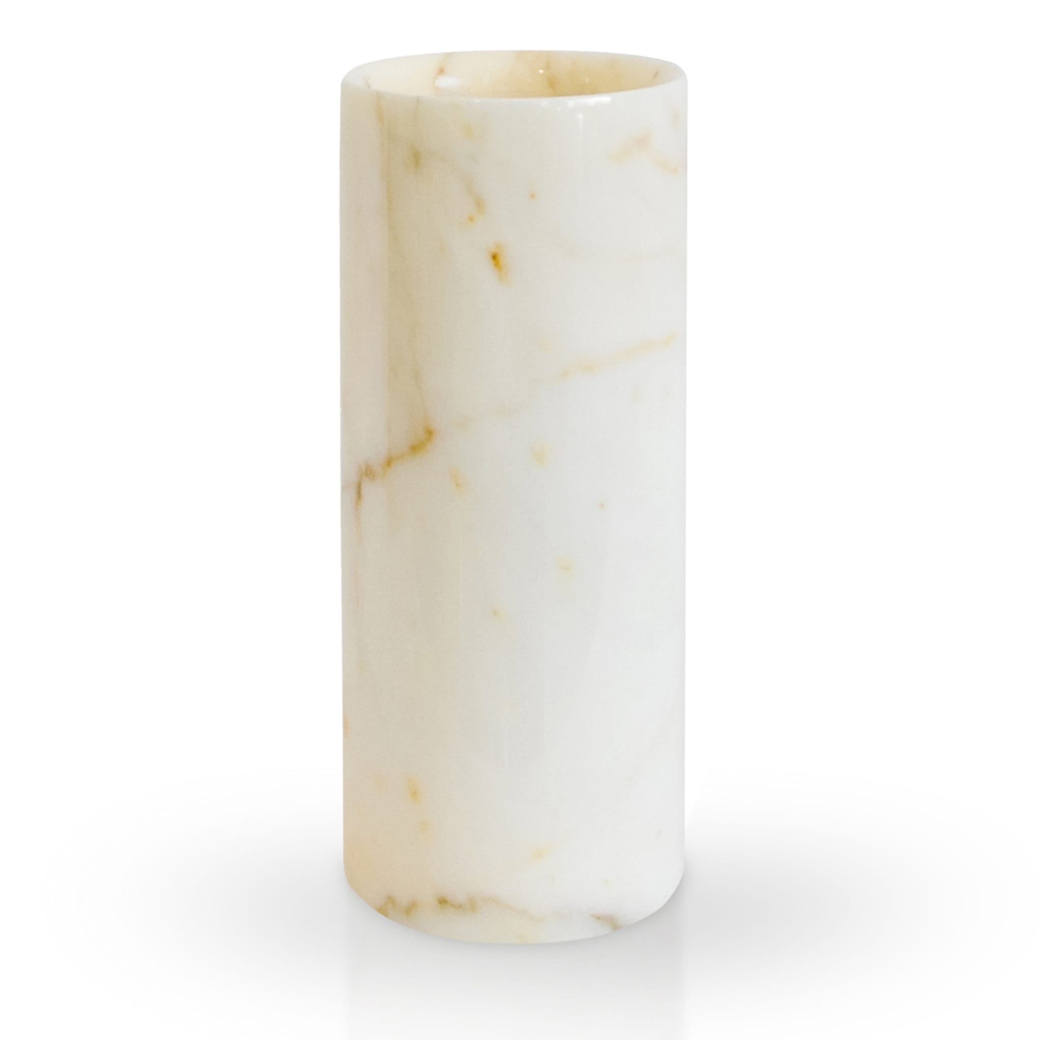 Cylindrical Vase in Paonazzo marble - Alternative view 1