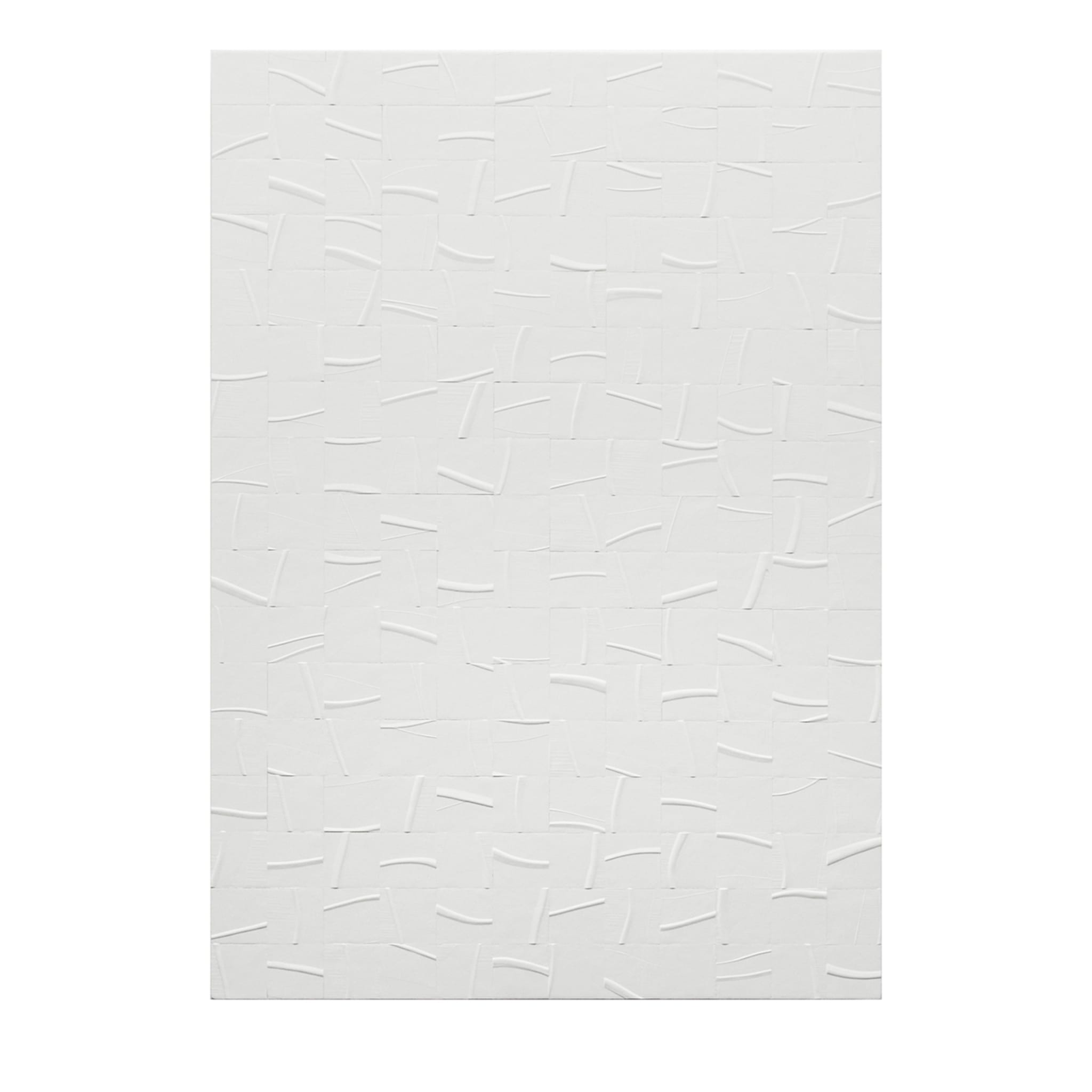 Papier peint blanc mat #1 Collection TRACCE - Vue principale